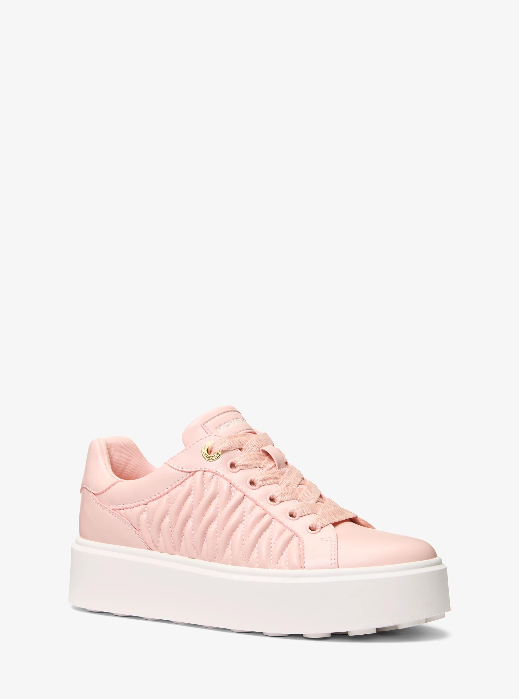 Romey Matelass&eacute; Platform Sneaker in POWDER BLUSH | Michael Kors