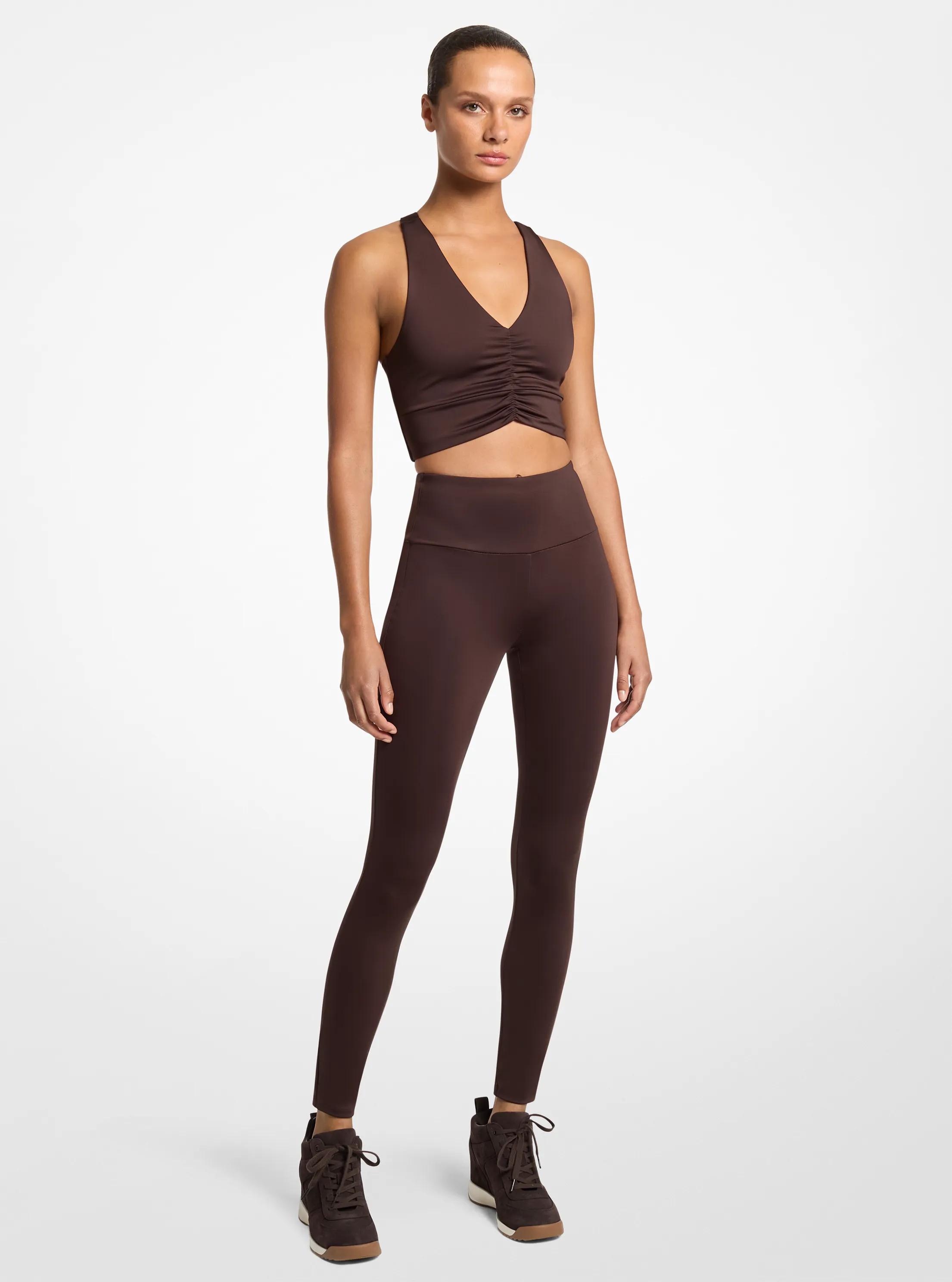 Stretch Leggings in CHOCOLATE | Michael Kors