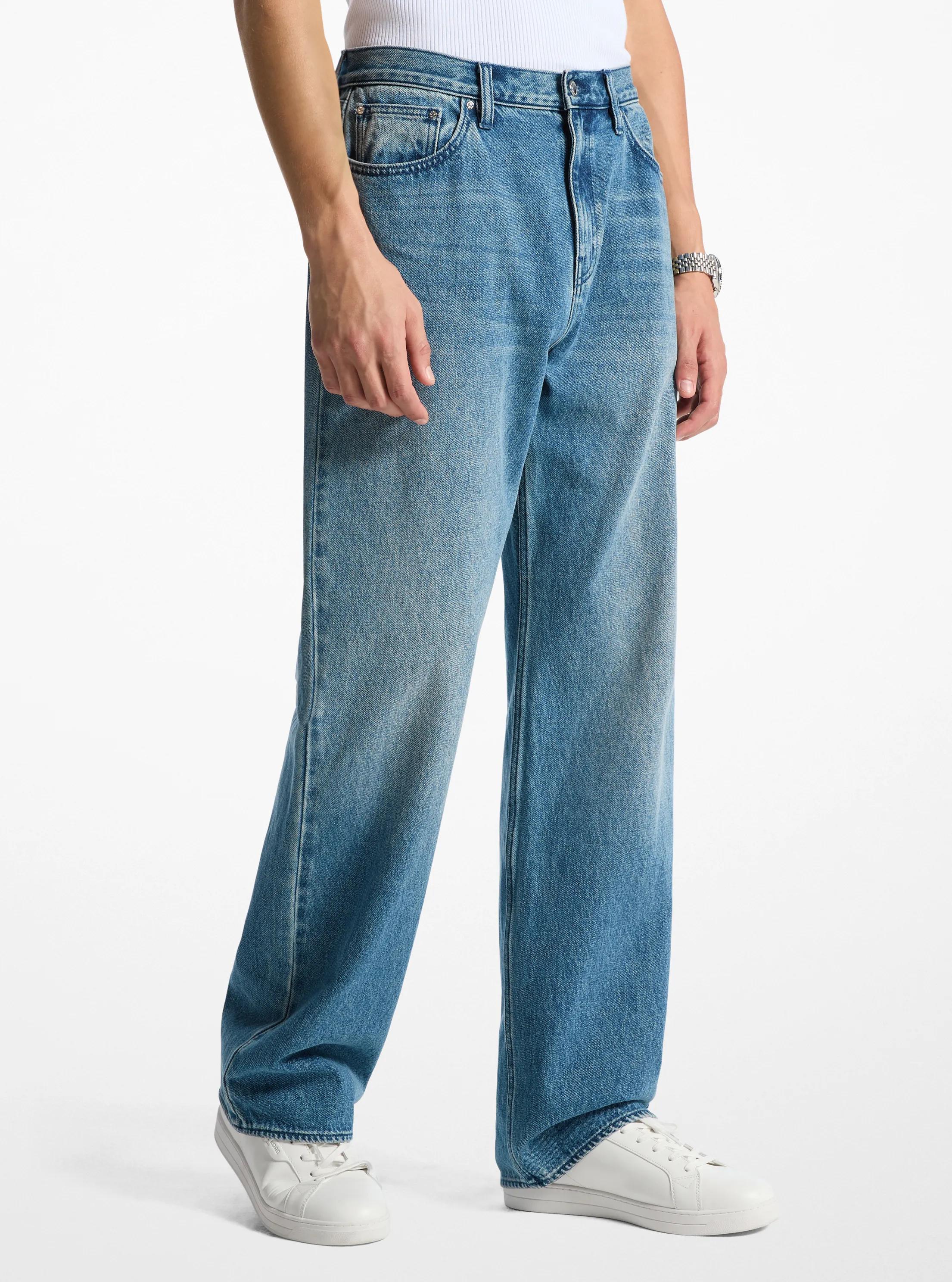 Relaxed-fit-Jeans Arden aus Denim in UNION-WASCHUNG | Michael Kors