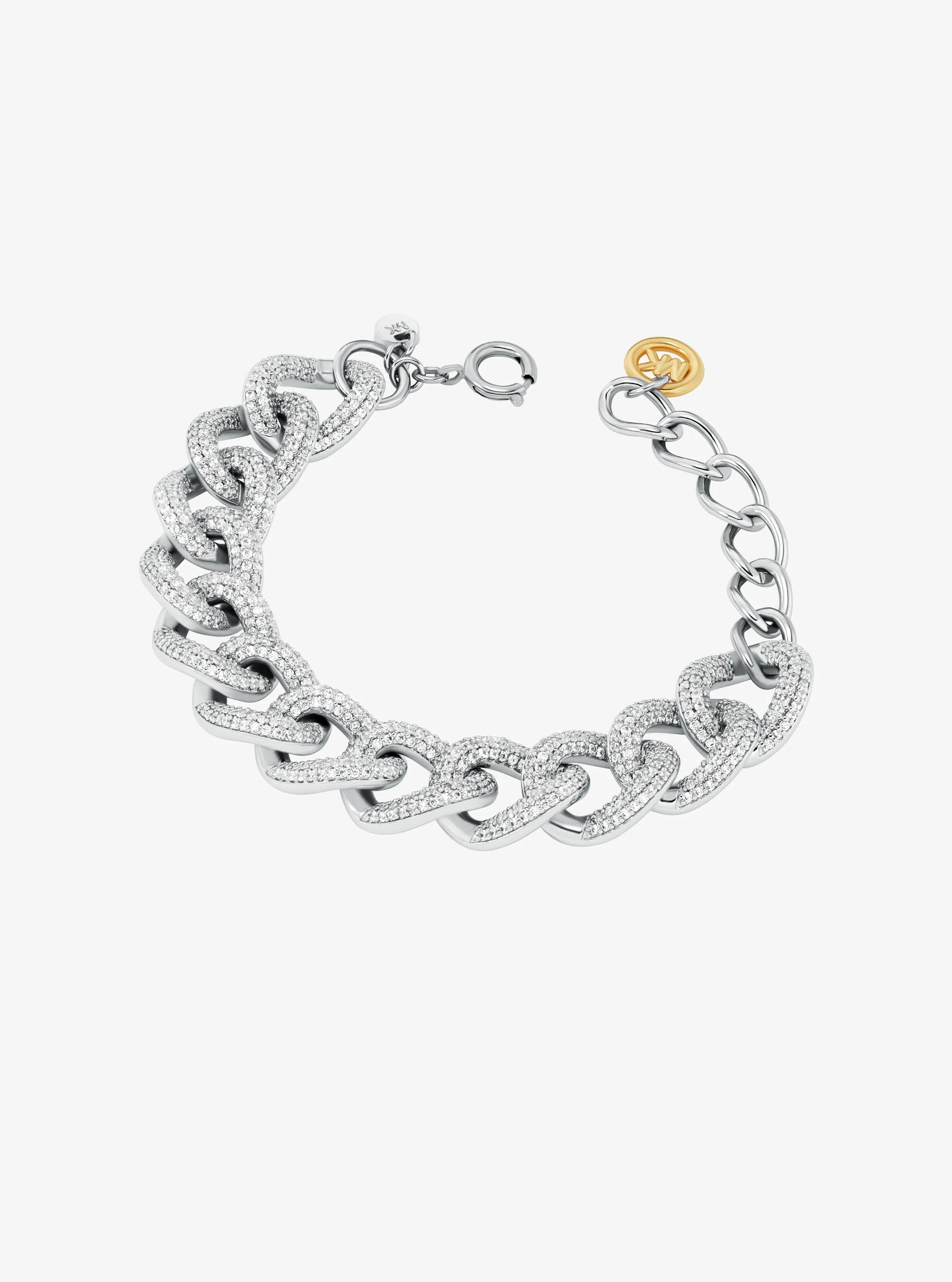 Pavé Curb-Link Bracelet