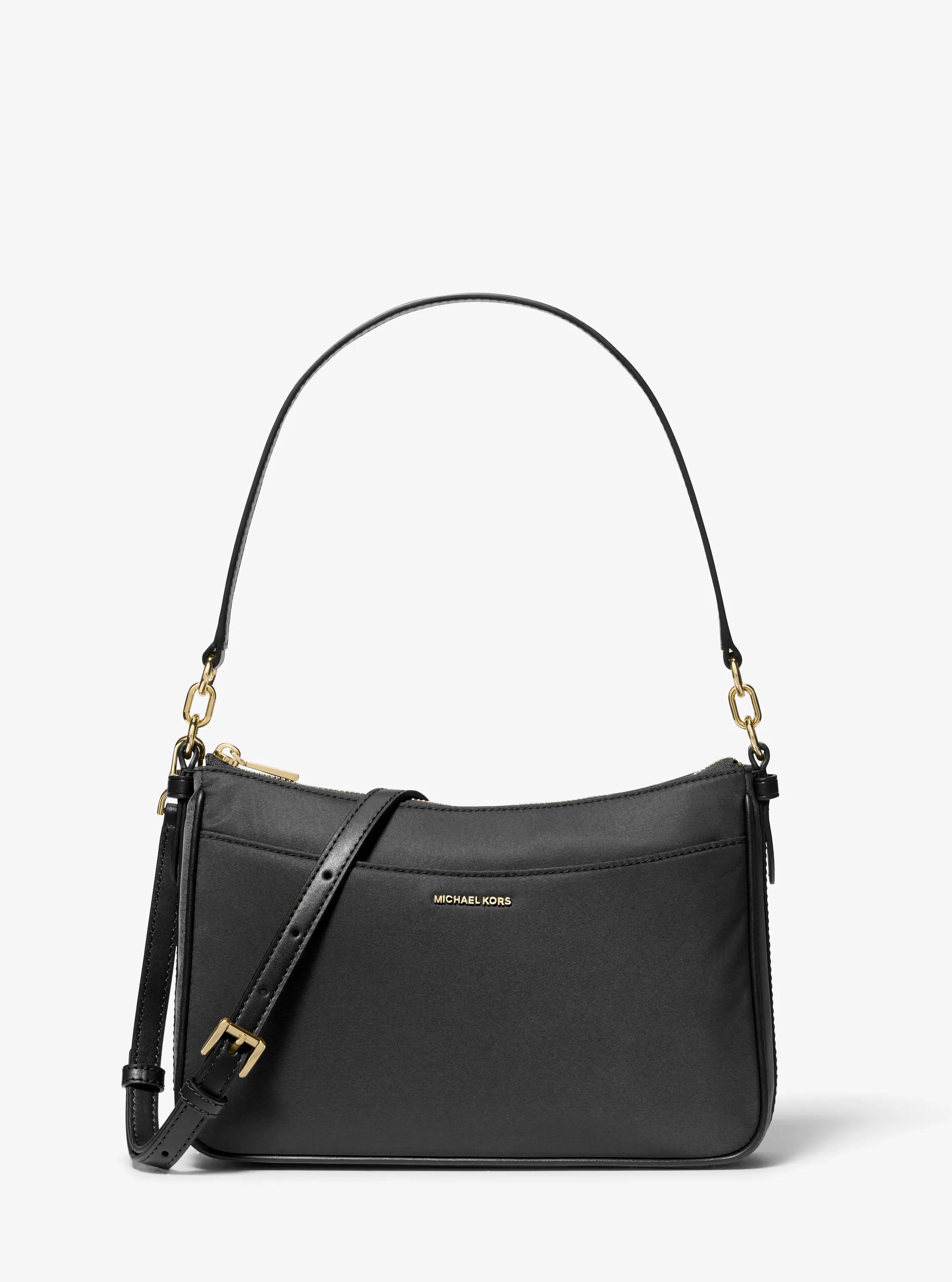 Pochette convertible Jet Set de taille moyenne en nylon in NOIR | Michael Kors