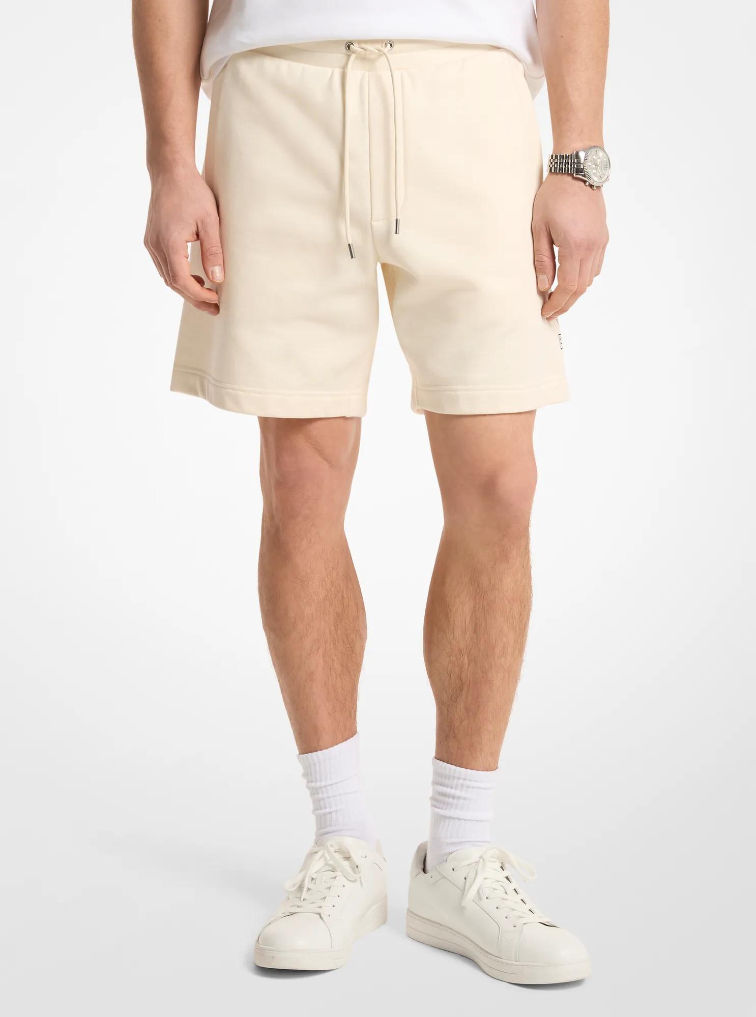 Short de algod&oacute;n con logotipo in HUESO | Michael Kors