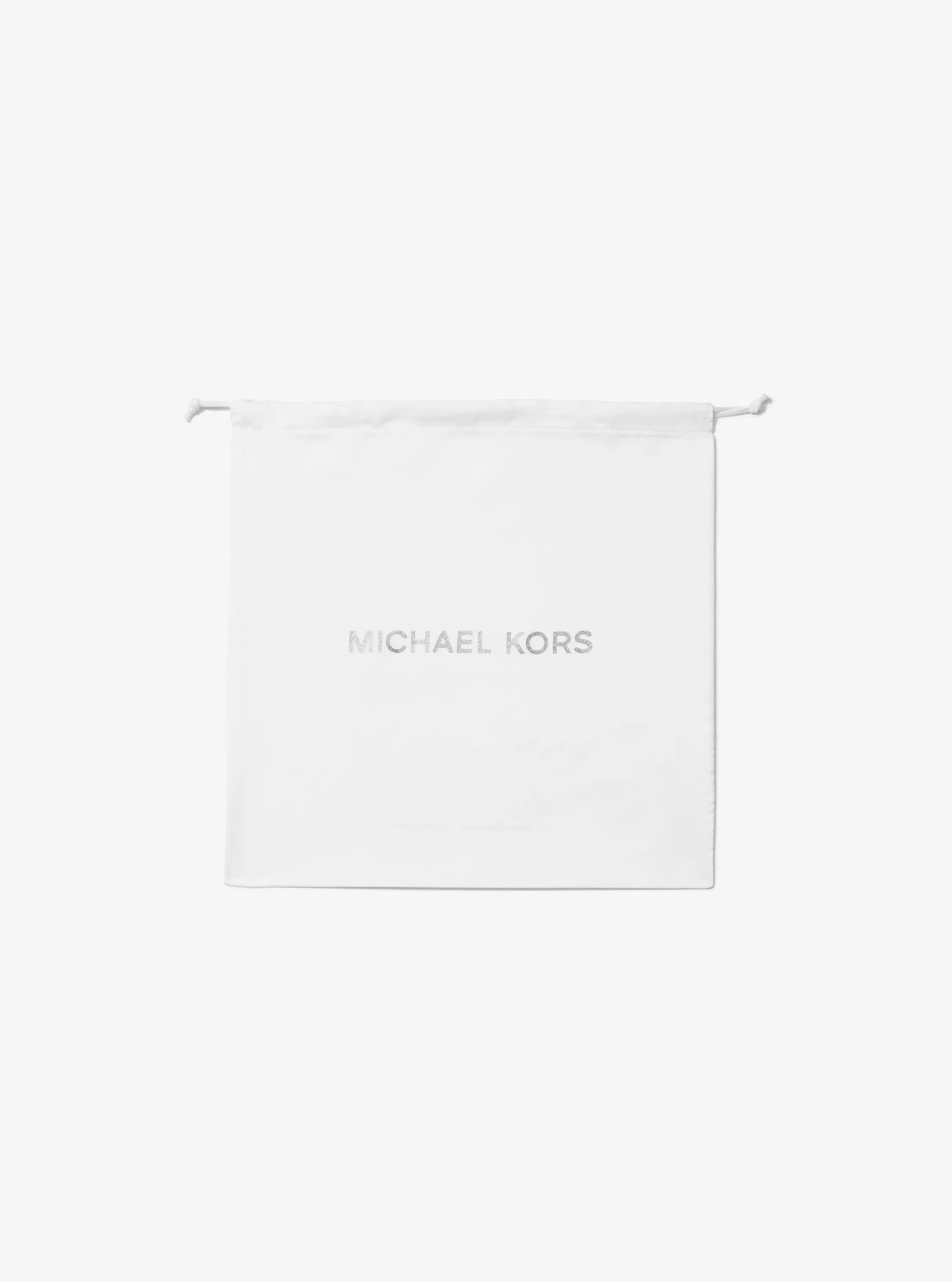 Small Logo Woven Dust Bag in WHITE | Michael Kors