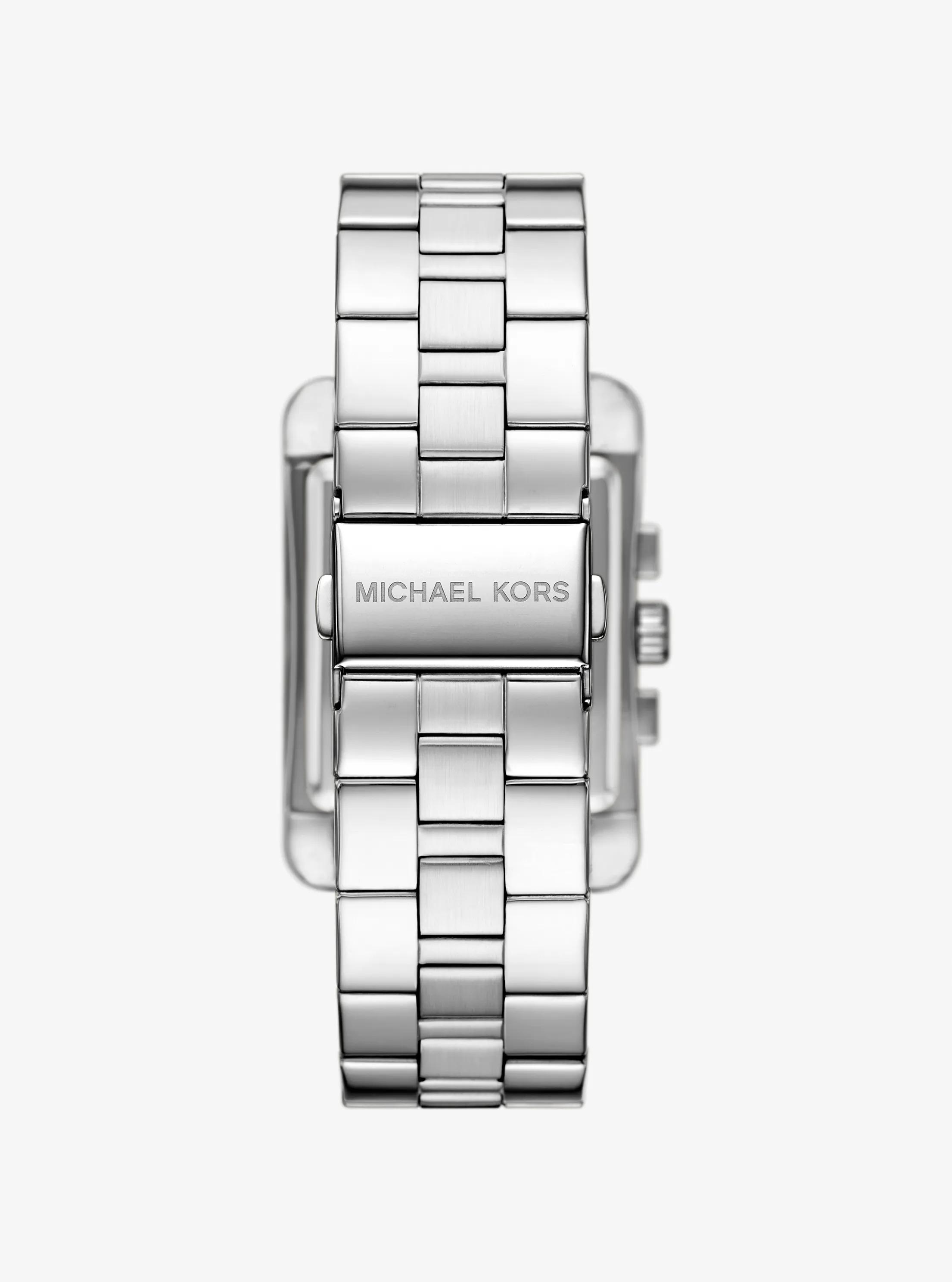 Monroe Silver-Tone Watch