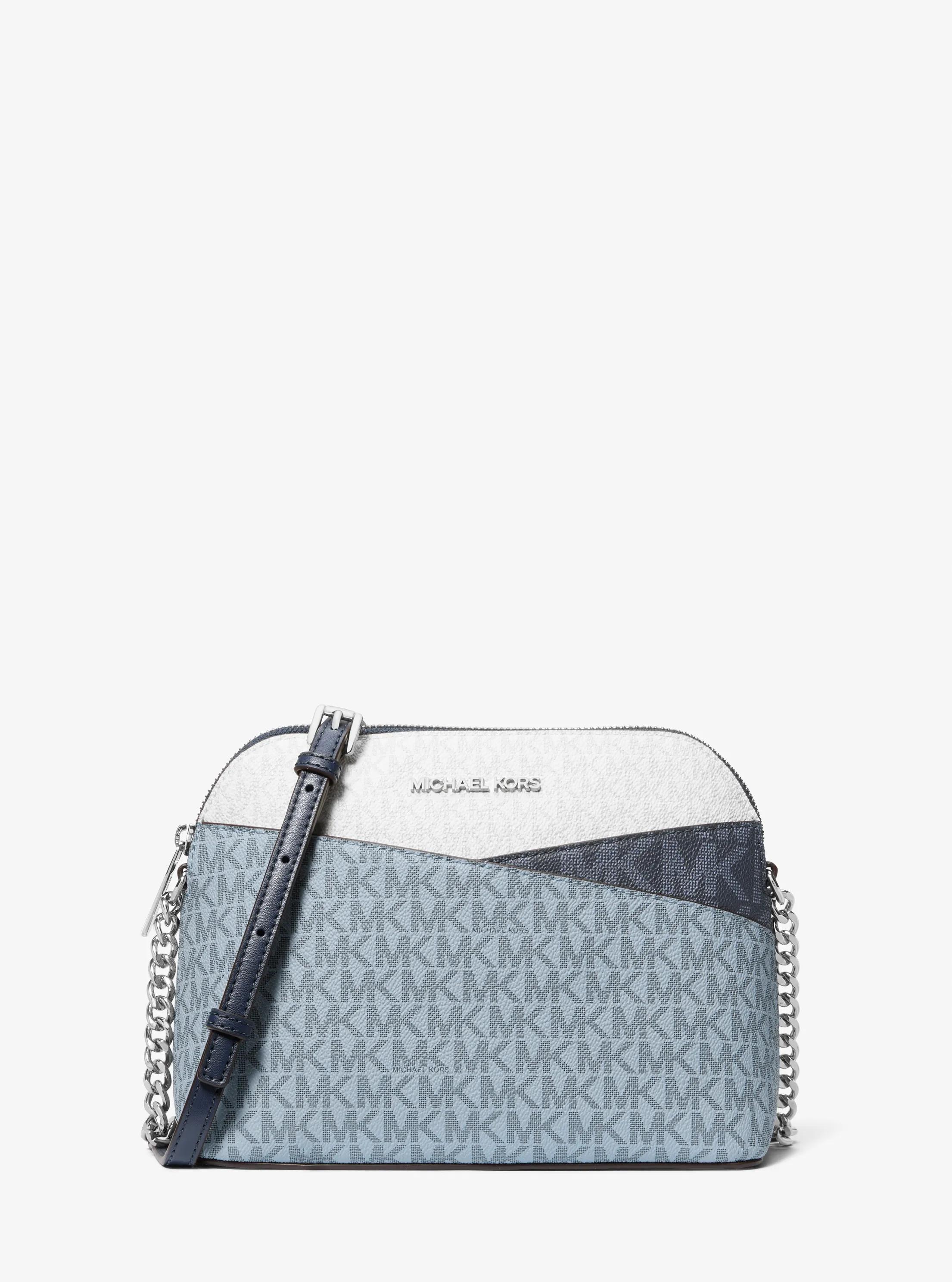 Sac &agrave; bandouli&egrave;re Jet Set Travel &agrave; blocs de couleurs et &agrave; logo Signature in ADMIRL MULTI | Michael Kors
