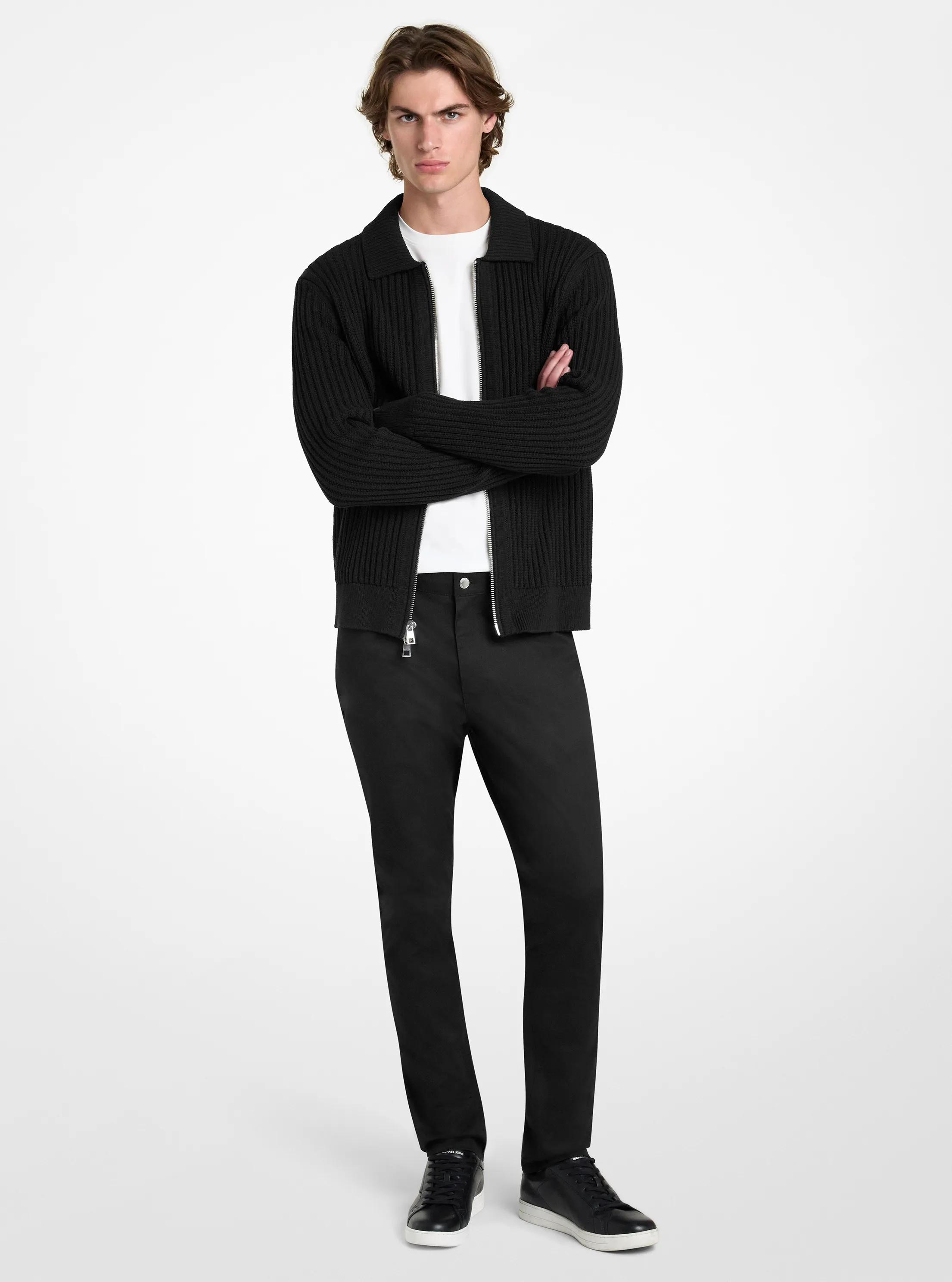 Parker Slim-Fit Stretch Cotton Pants