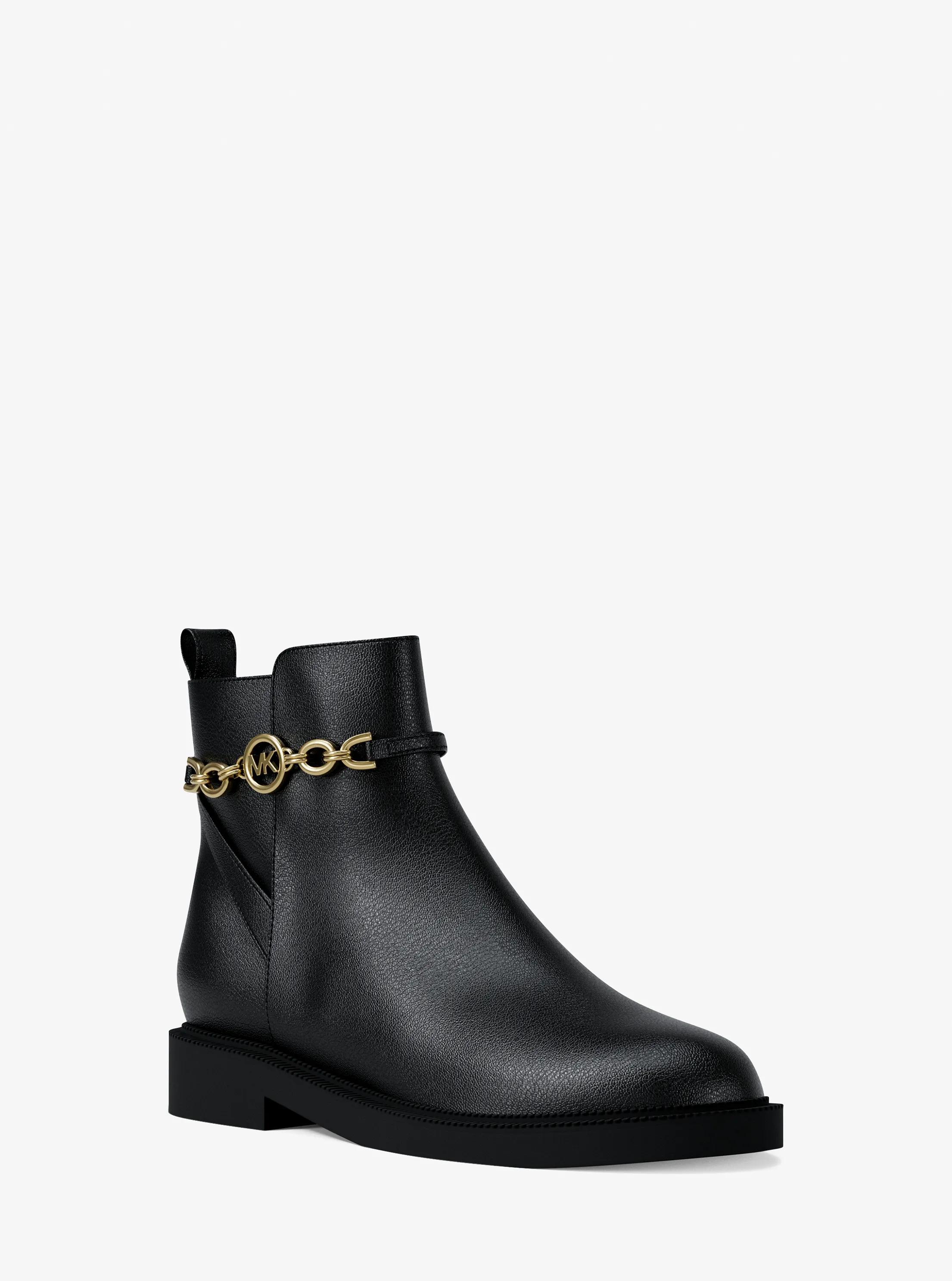 Stiefel Kacey aus Leder in SCHWARZ | Michael Kors