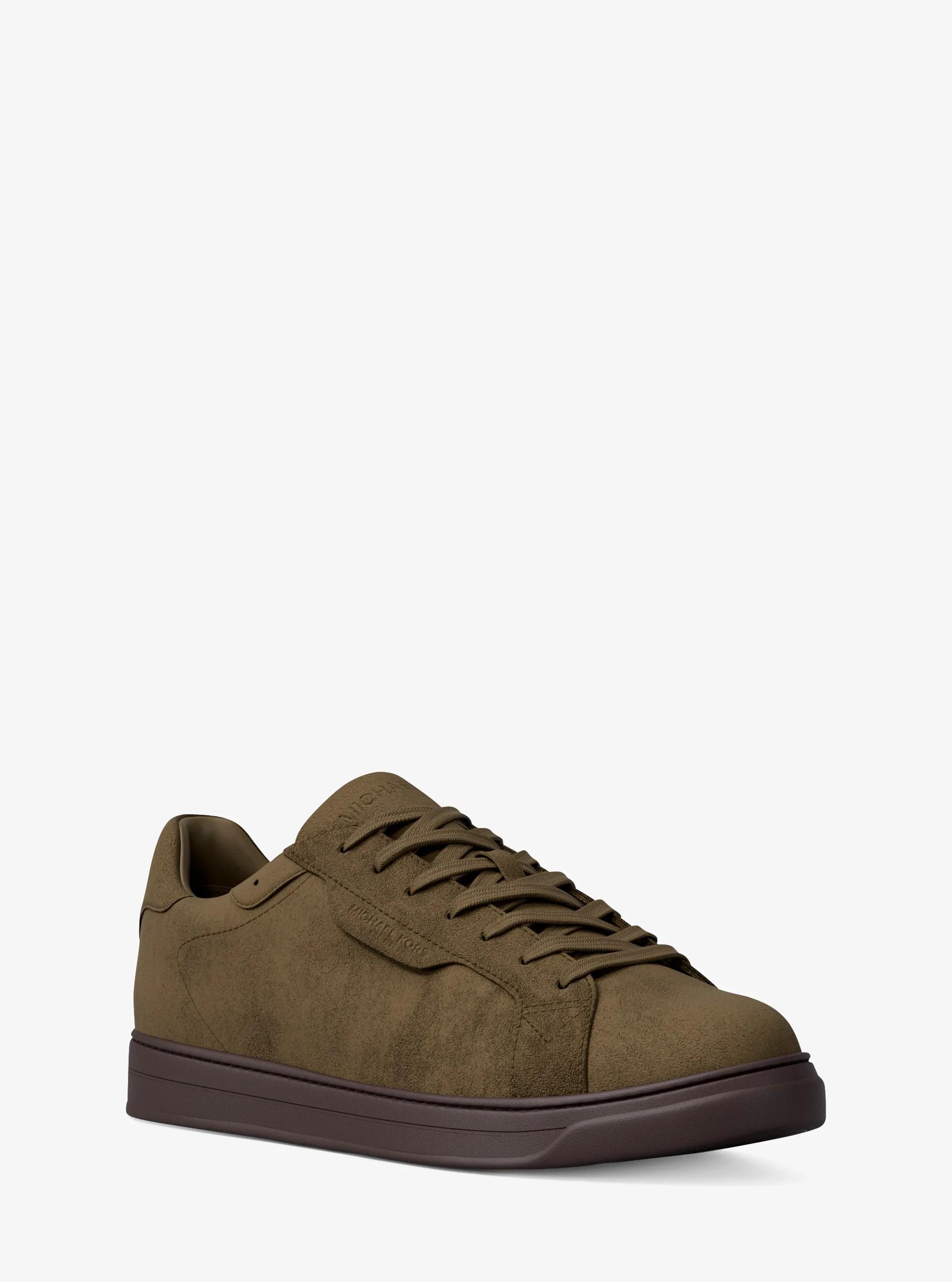 Keating Suede Sneaker in LODEN | Michael Kors