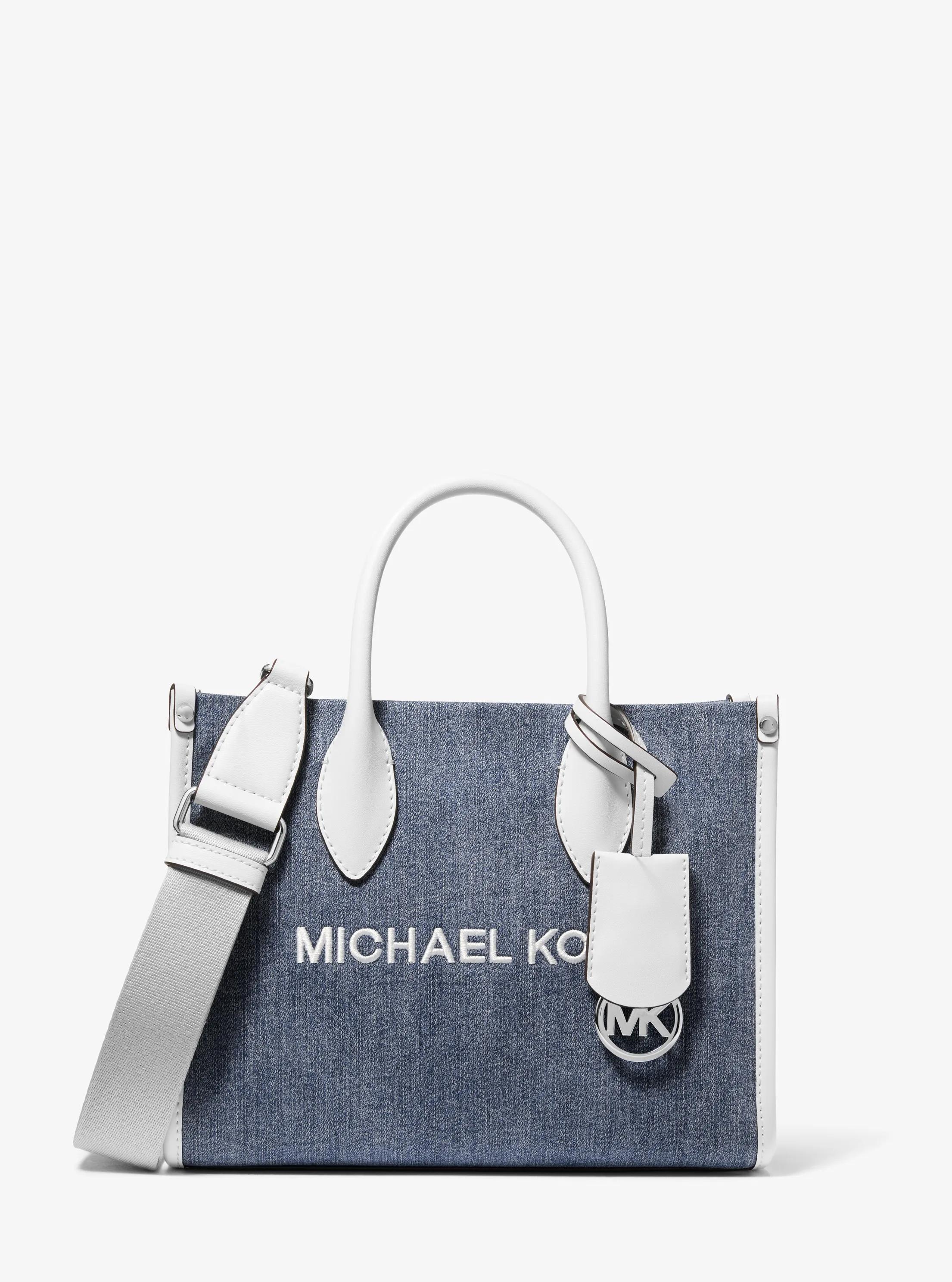 Bolso cruzado Mirella peque&ntilde;o de jean in DENIM | Michael Kors
