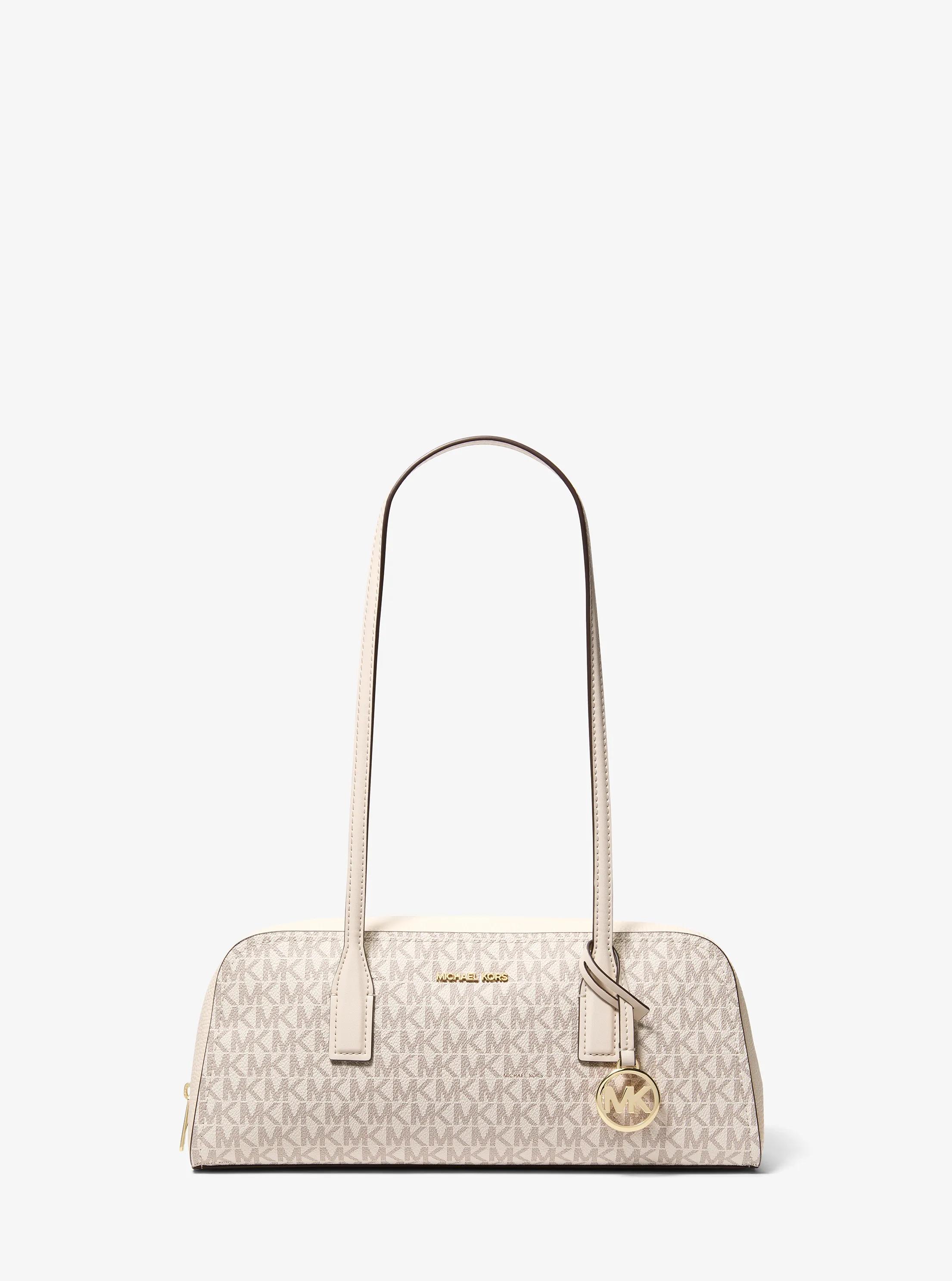 Ashton Signature Logo Shoulder Bag in LT CRM MULTI | Michael Kors
