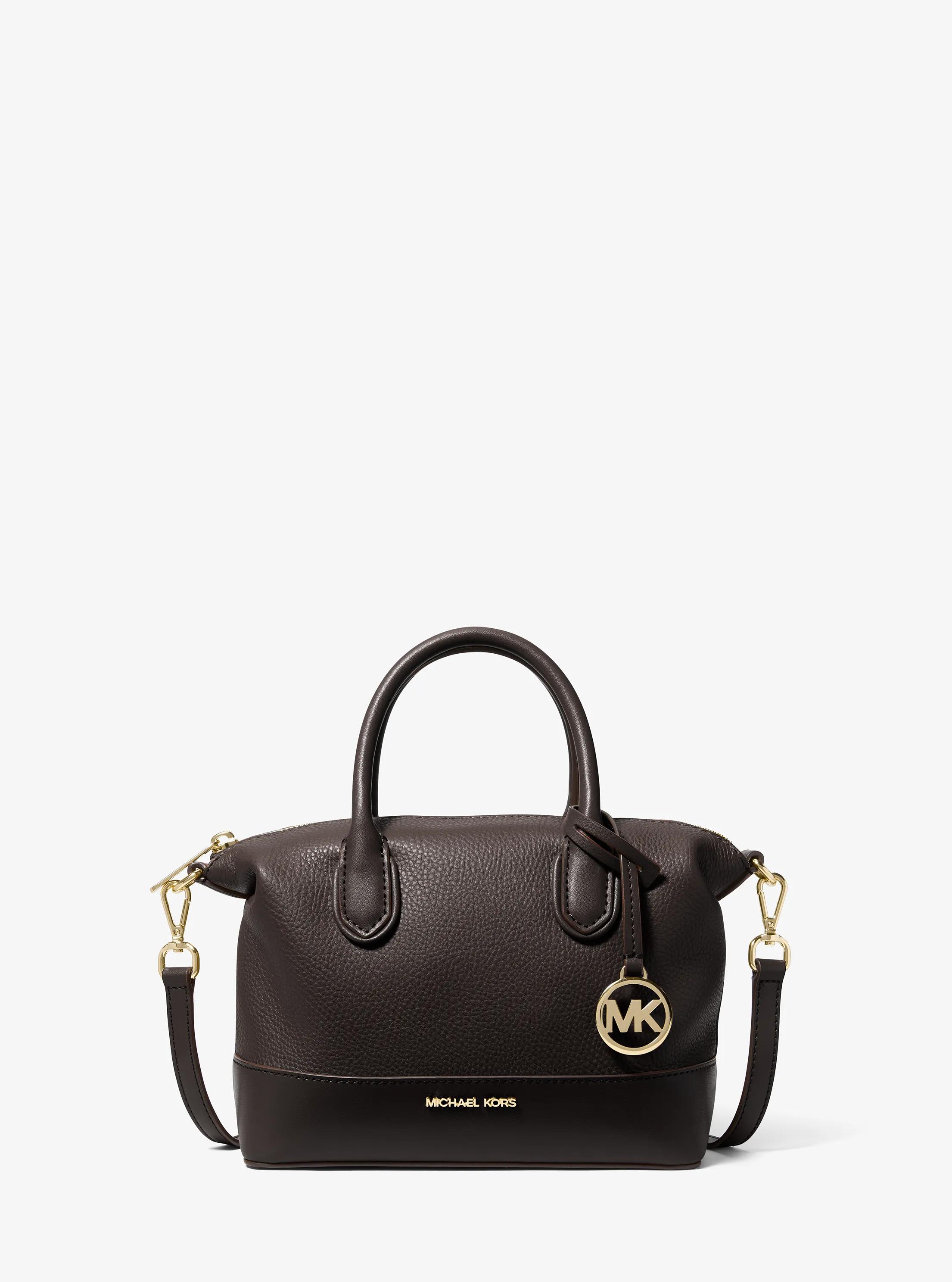 Crossbodytas Hyde, klein en aanpasbaar in CHOCOLADE | Michael Kors