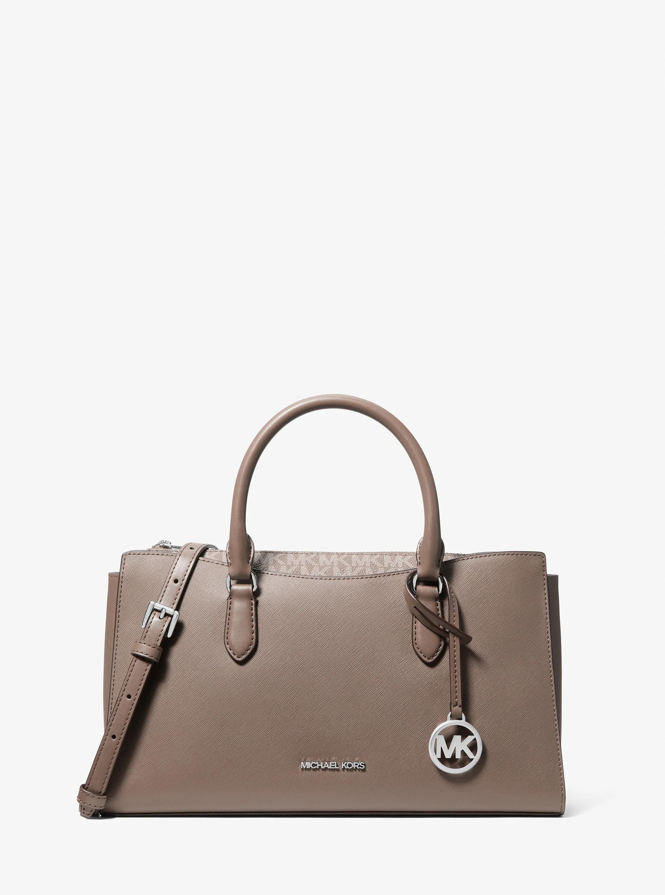 Bolso satchel Arden mediano con cremallera superior in CHAMPI&Ntilde;&Oacute;N | Michael Kors