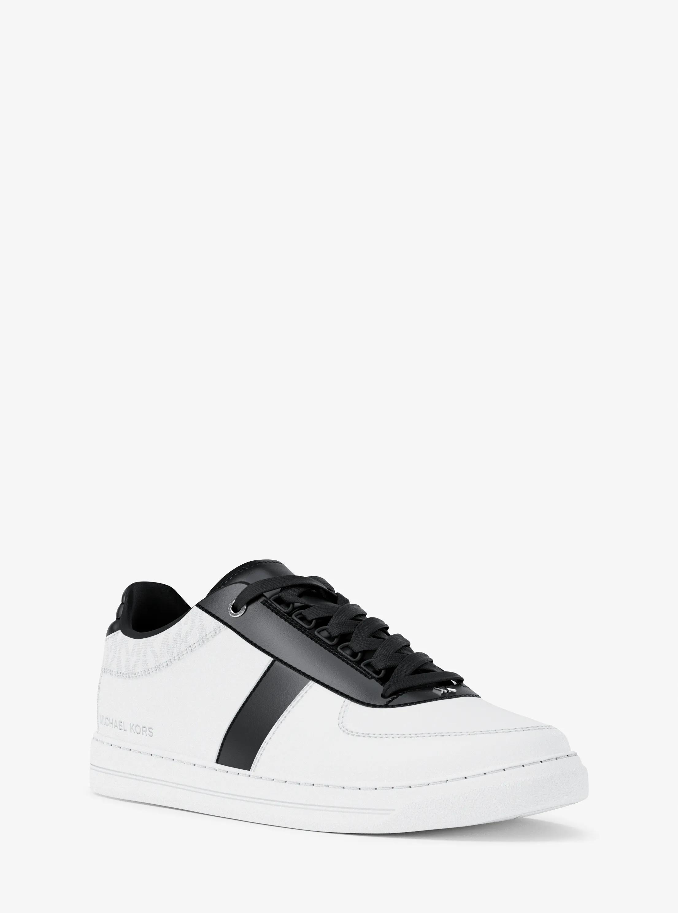 MK Basket Brady en cuir à logo Signature - Noir - Michael Kors