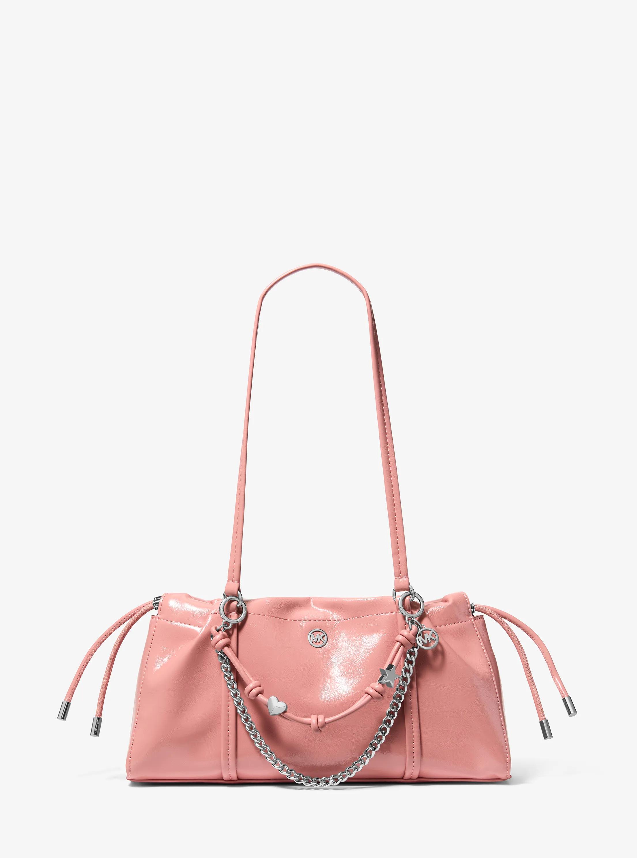 Bolso de hombro Matilda peque&ntilde;o con cord&oacute;n in SUNSET ROSE | Michael Kors