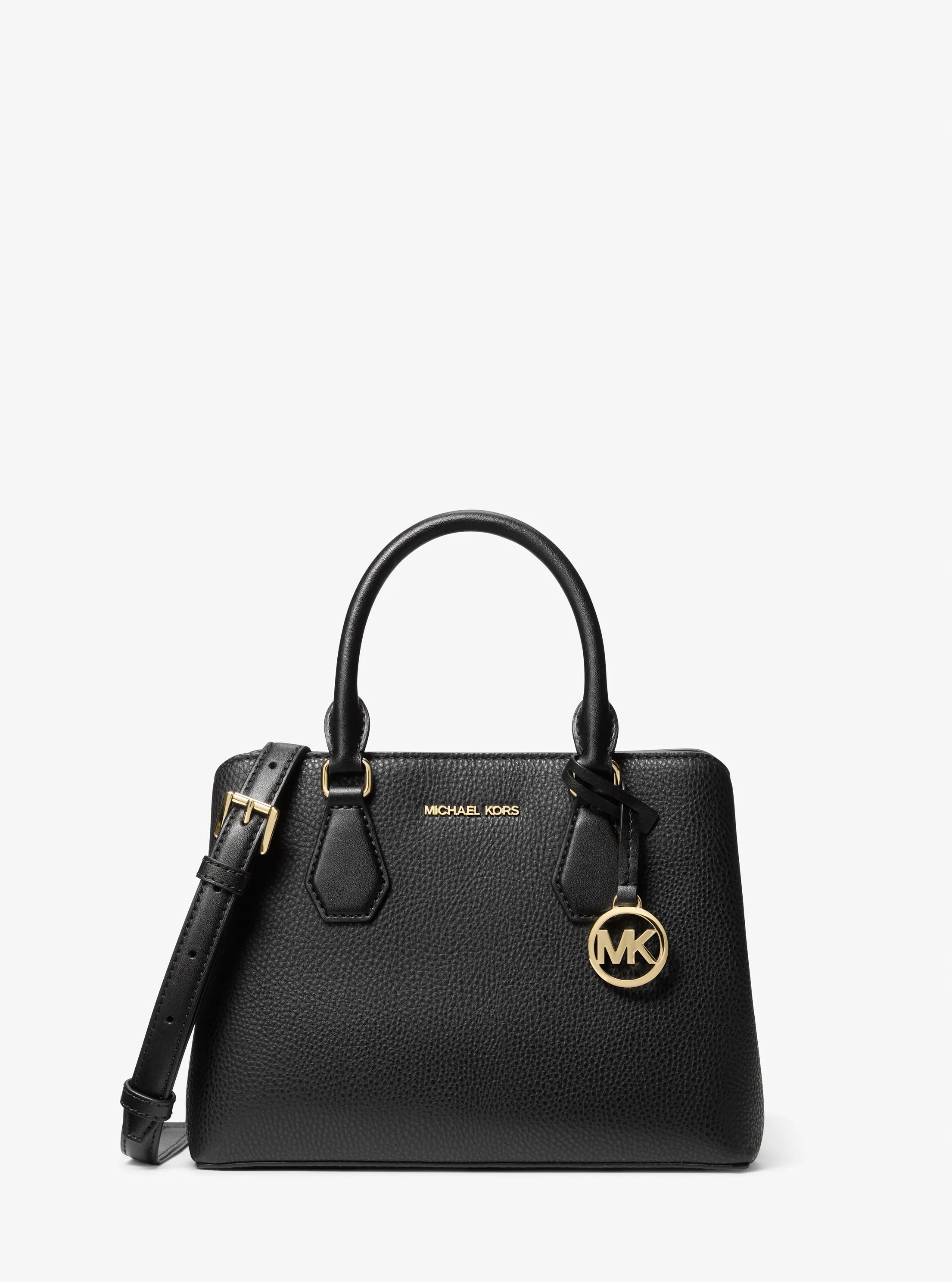 Camille Small Satchel in BLACK | Michael Kors