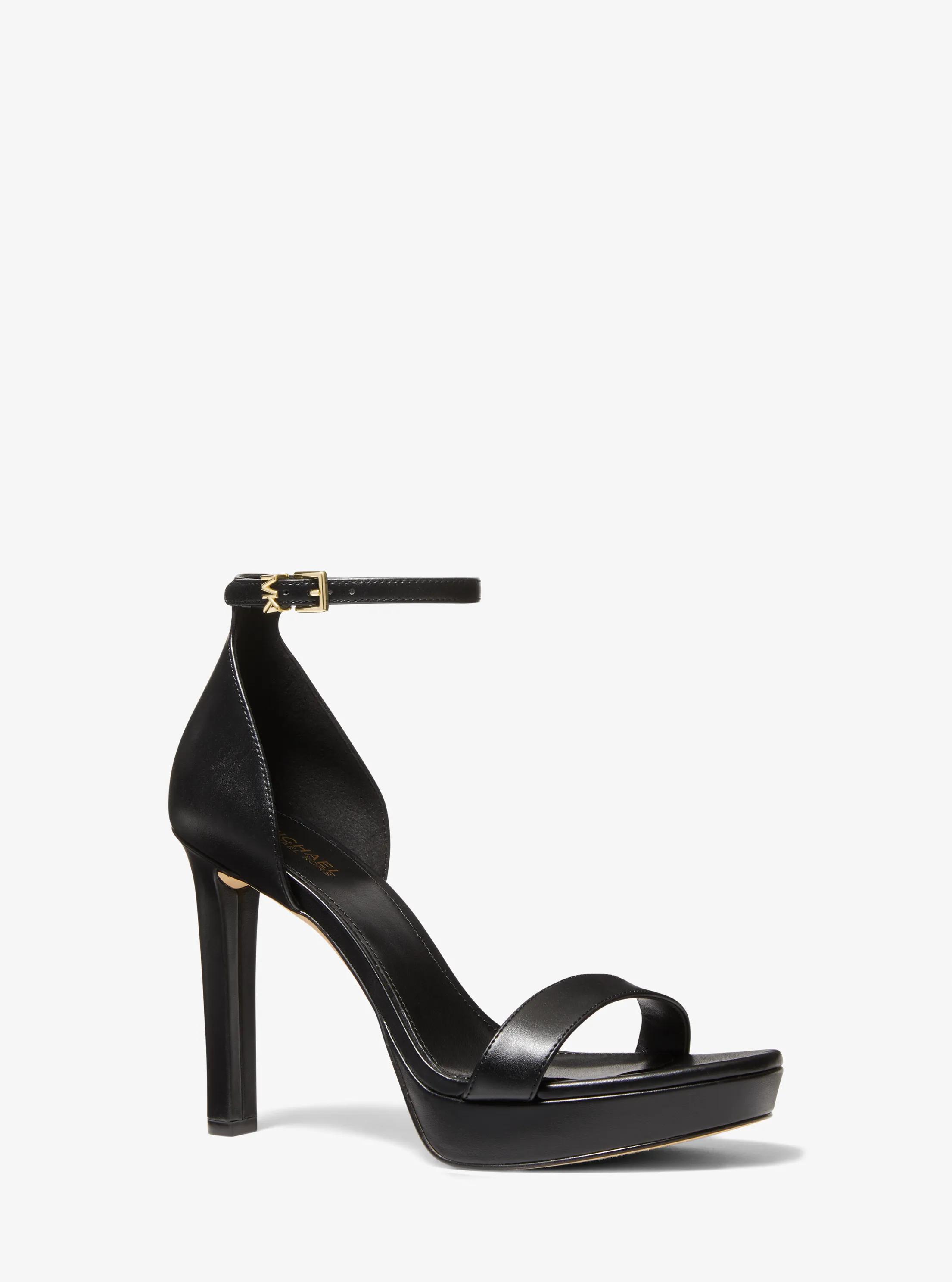 Margot Platform Sandal in BLACK | Michael Kors