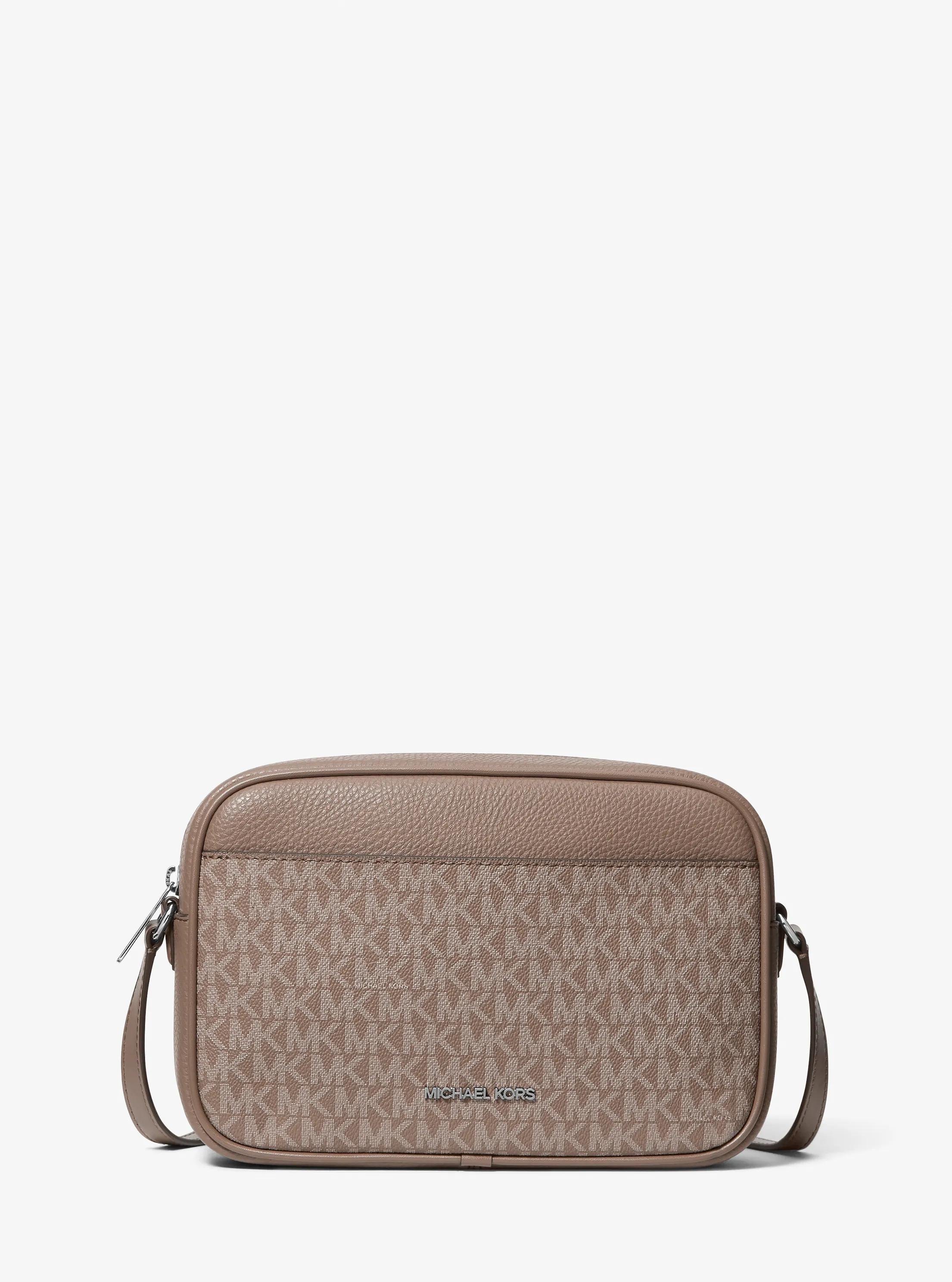 Michael Kors Jet Set Travel Large Signature Logo Camera Crossbody Bag