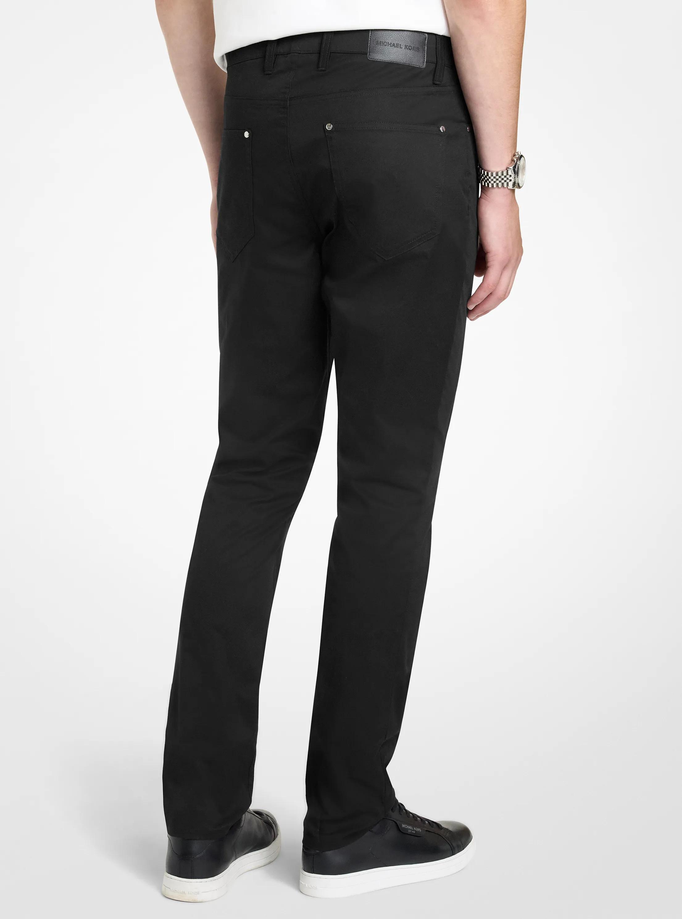 Parker Slim-Fit Stretch Cotton Pants