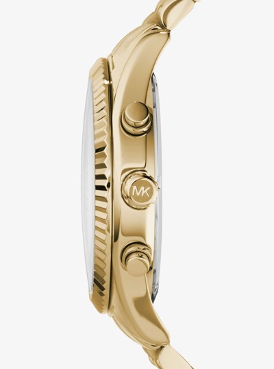 Lexington Gold-Tone Watch in GOLD | Michael Kors