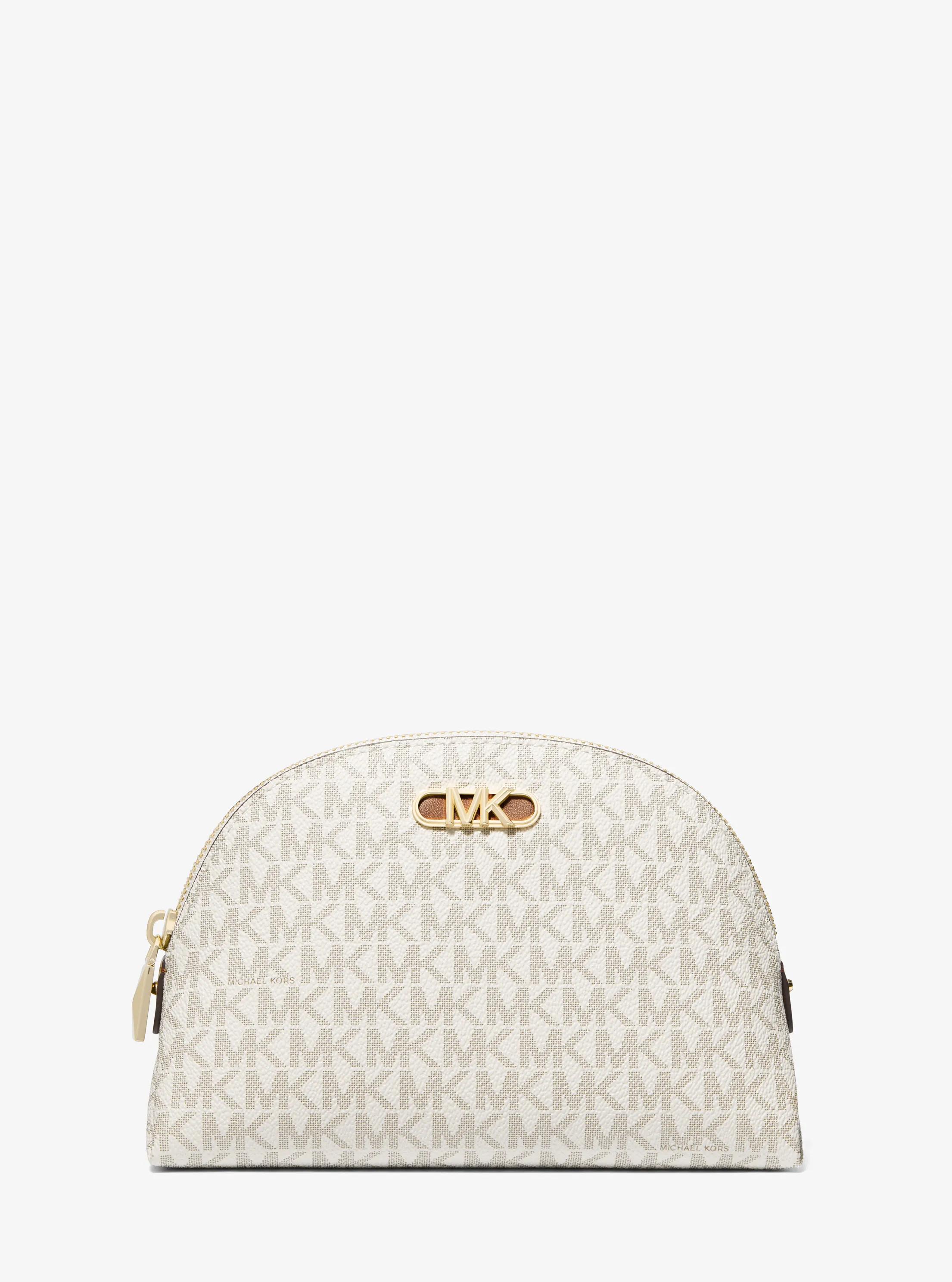 Kulturbeutel Empire Large in VANILLE/EICHELBRAUN | Michael Kors
