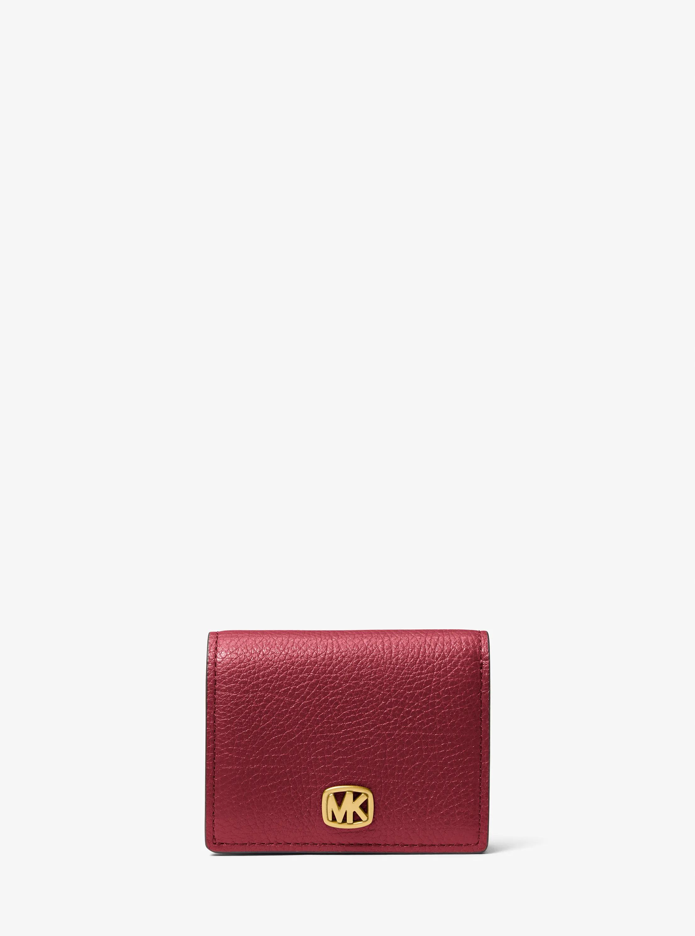 Petit portefeuille Bryant en cuir in ROUGE PROFOND | Michael Kors