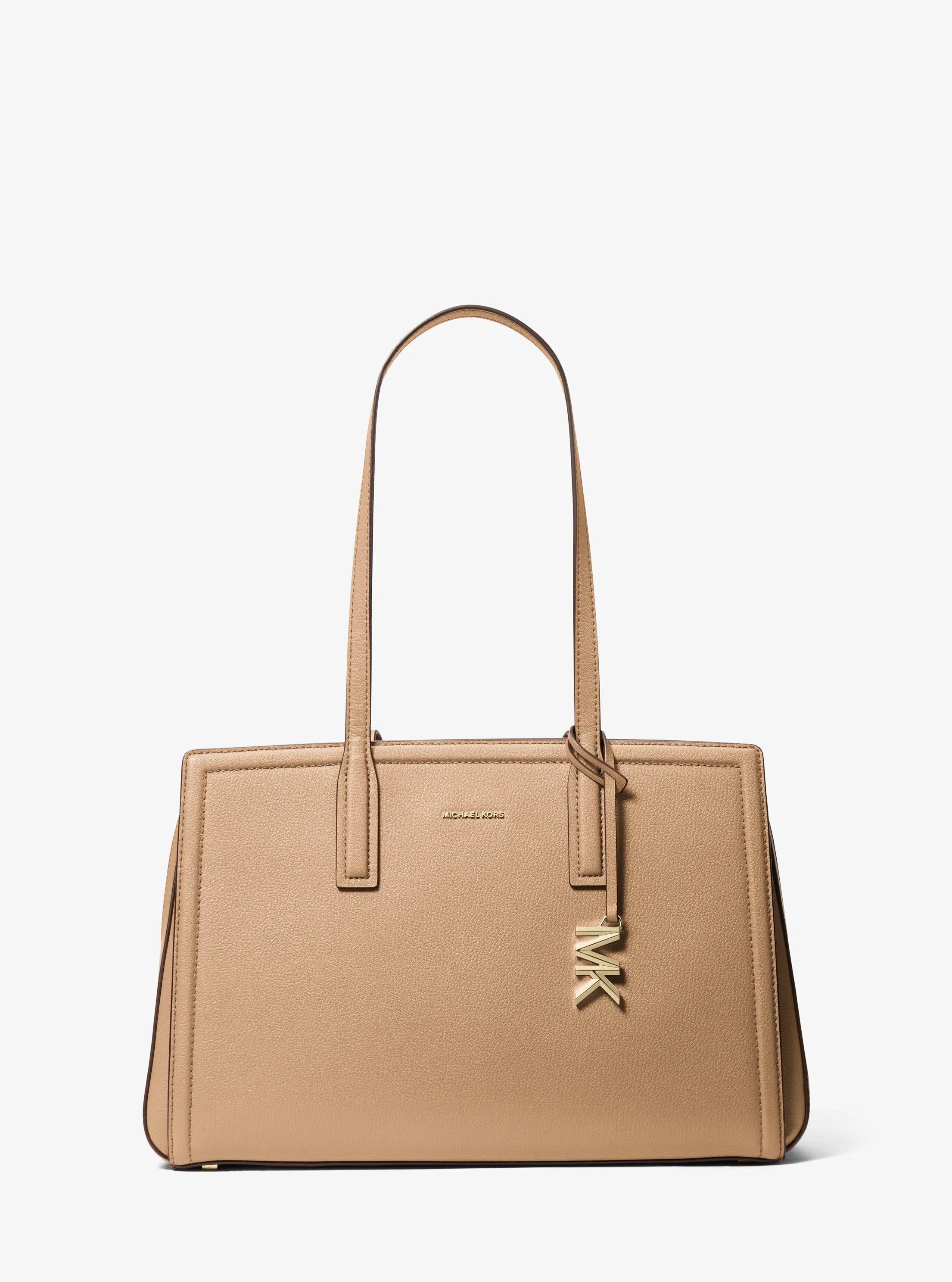 Bolso tote Laila mediano de piel in C&Aacute;SCARA | Michael Kors