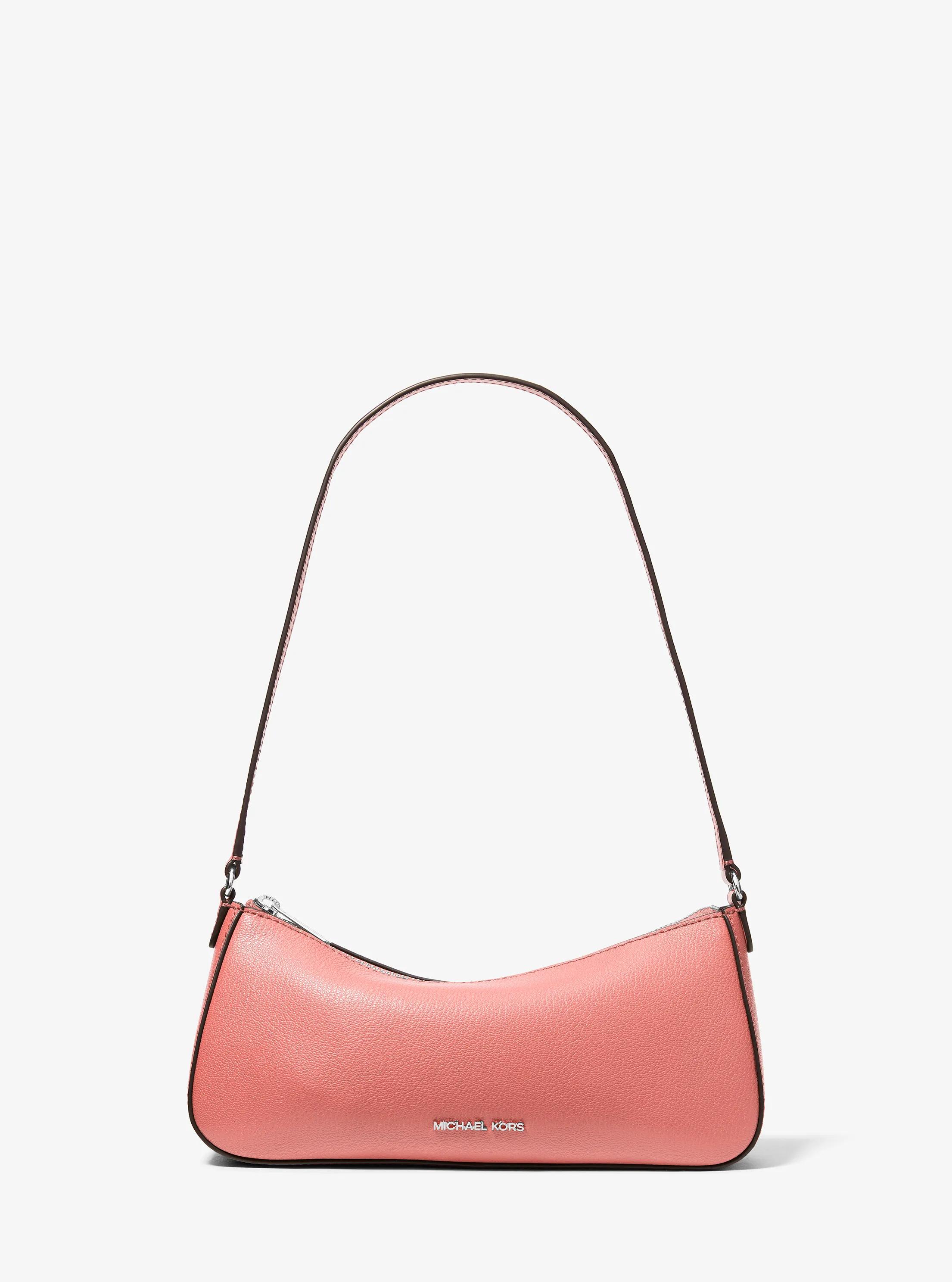 Sammy Small Leather Pochette in SUNSET ROSE | Michael Kors