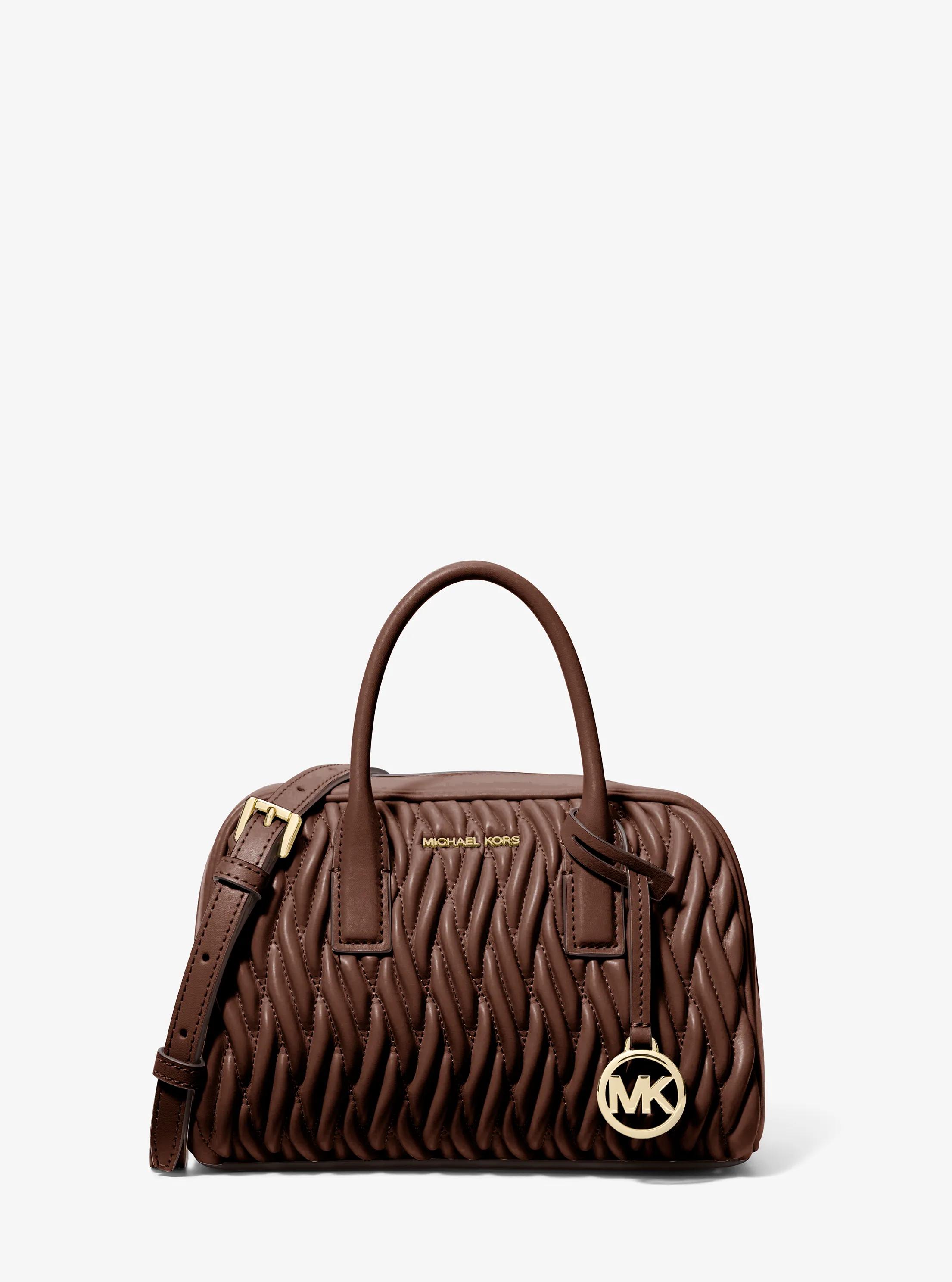 Petit sac messager Ashton matelass&eacute; in NOIX DE MUSCADE | Michael Kors