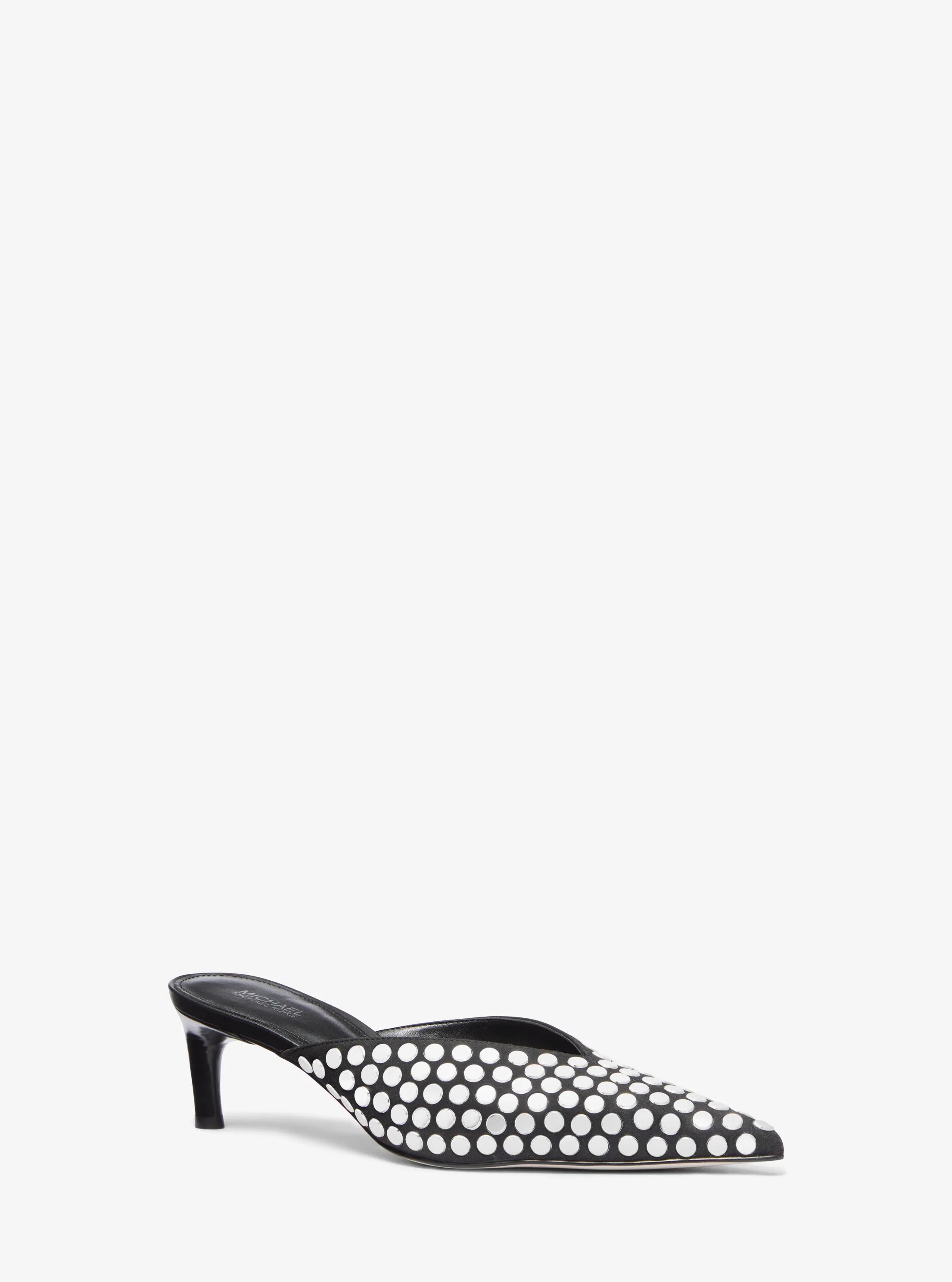 MK Mule Kasia cloutée - Noir - Michael Kors