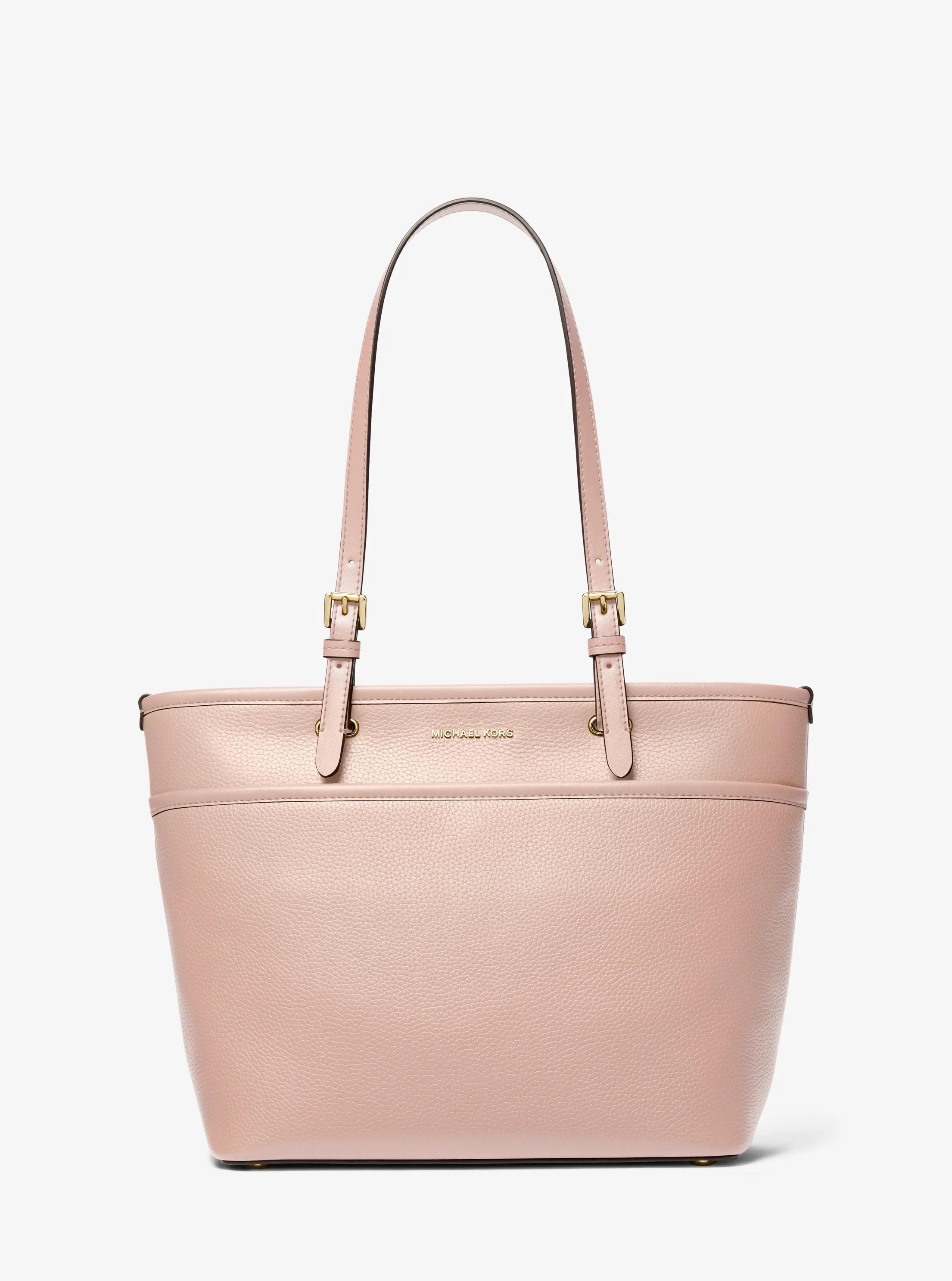 Bolso tote Winston mediano de piel granulada