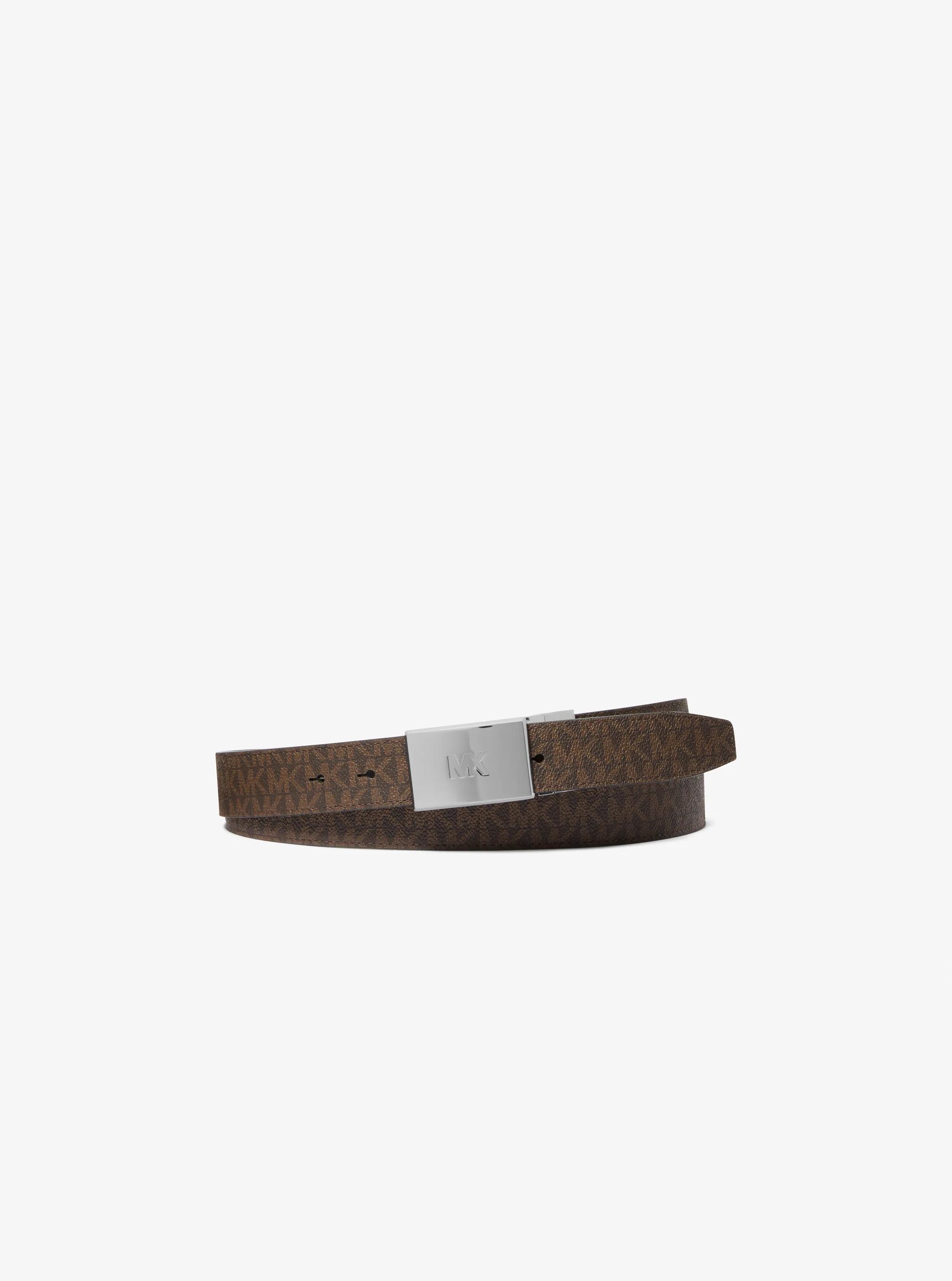 Reversible Belt in BROWN/BLACK | Michael Kors