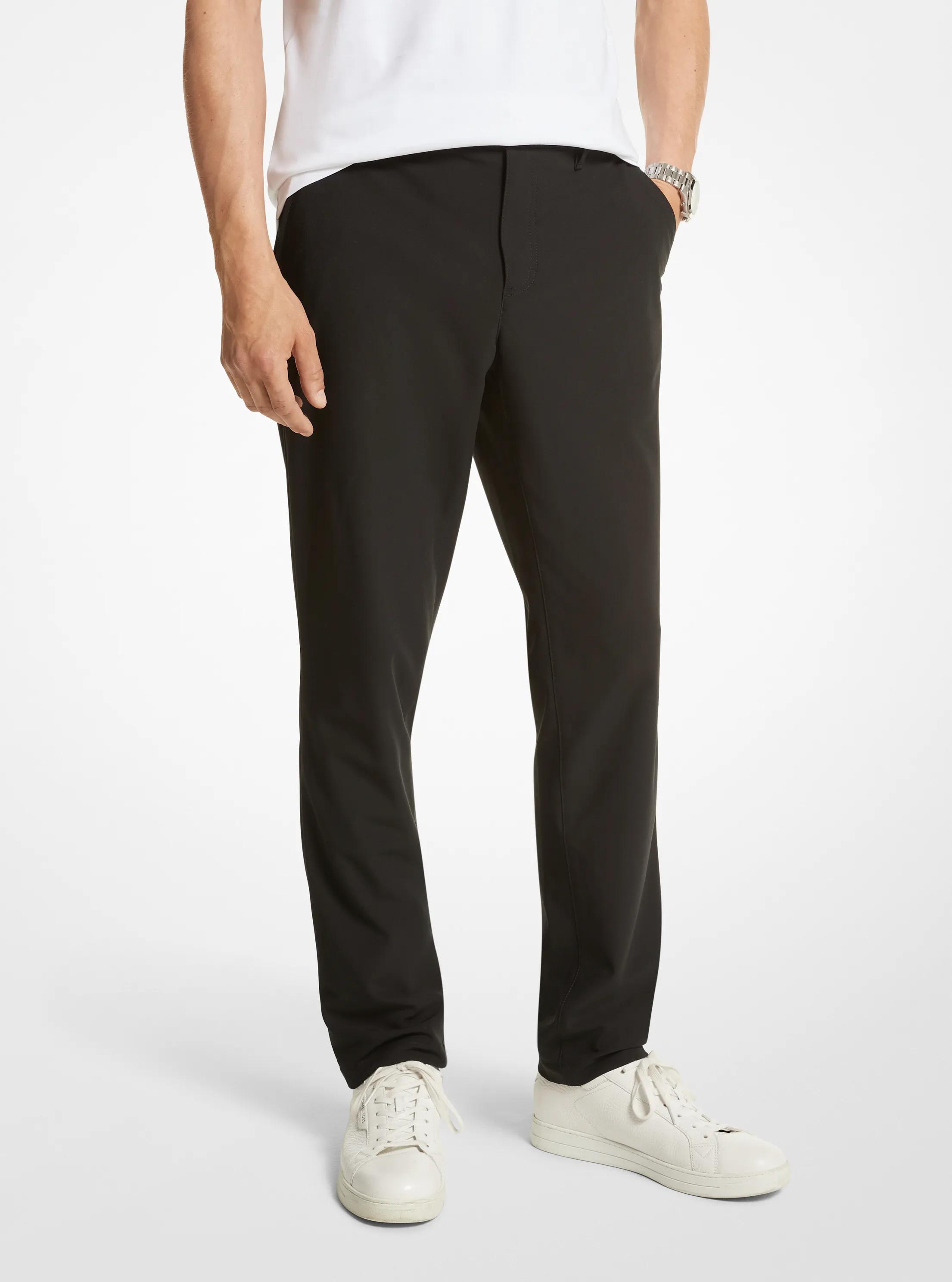 Slim-Fit Chino Pants in NOIR | Michael Kors