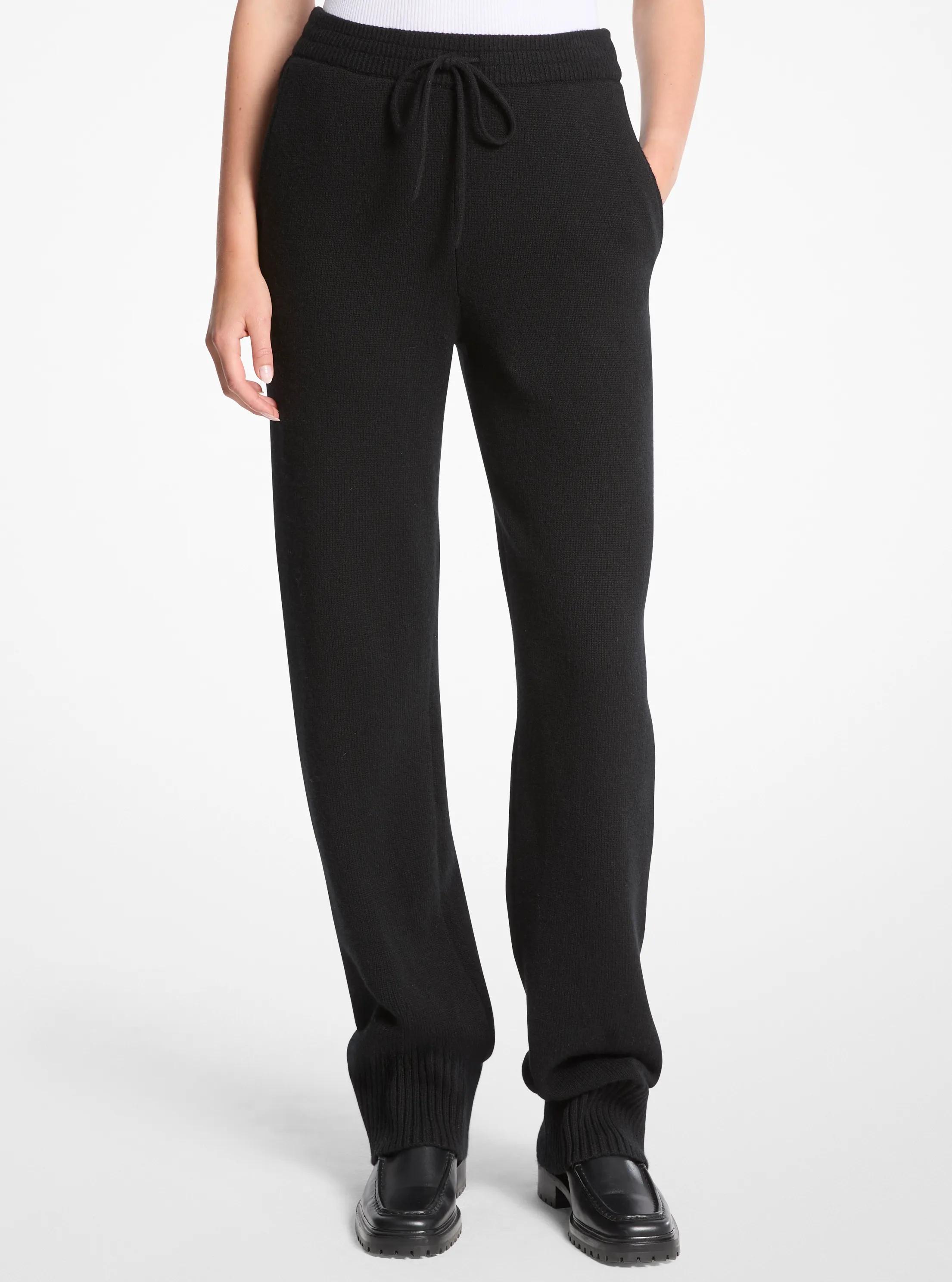 Pantal&oacute;n deportivo de cachemira in NEGRO | Michael Kors