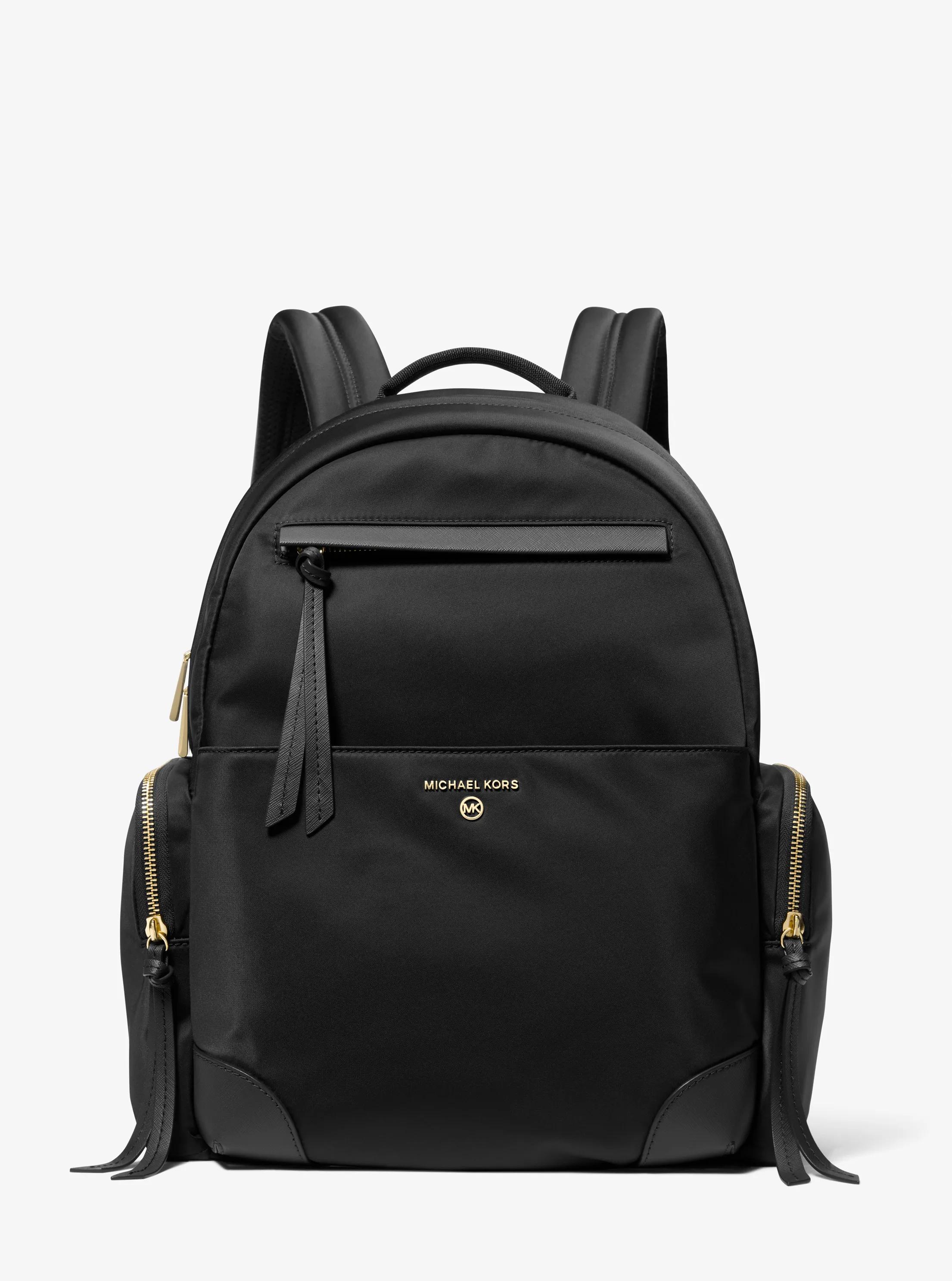 Mochila Prescott grande de gabardina de nailon in NEGRO | Michael Kors
