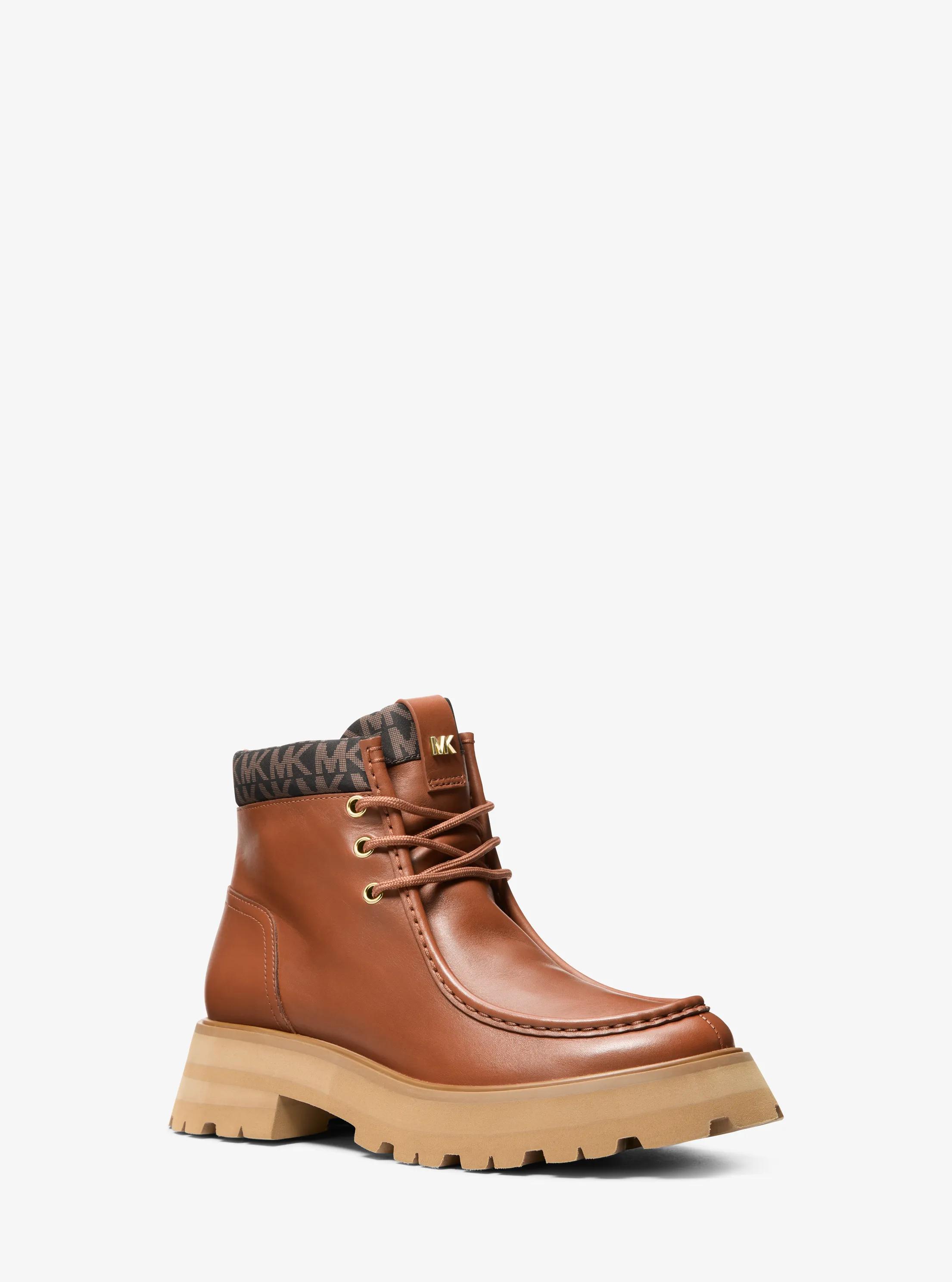 Bottillon Cade en cuir in BRUN/BAGAGE | Michael Kors