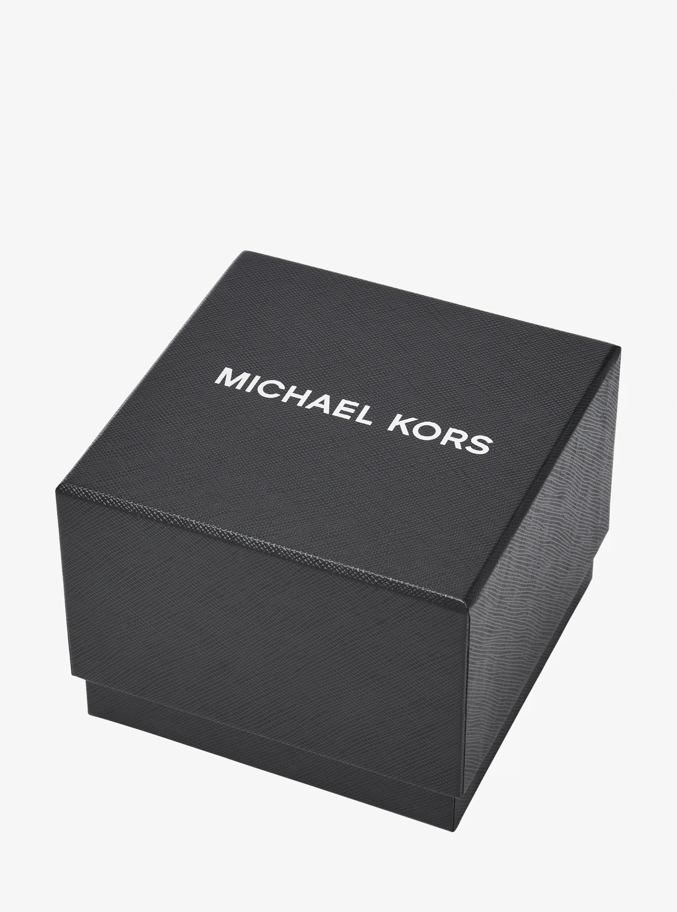 Monroe Silver-Tone Watch Strap Set