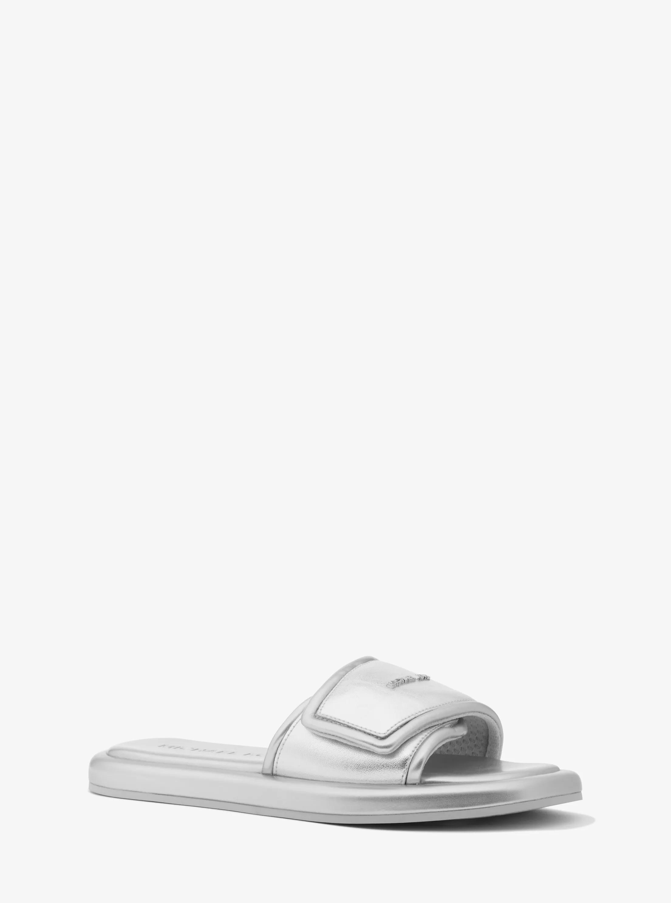 Suki Metallic Slide Sandal