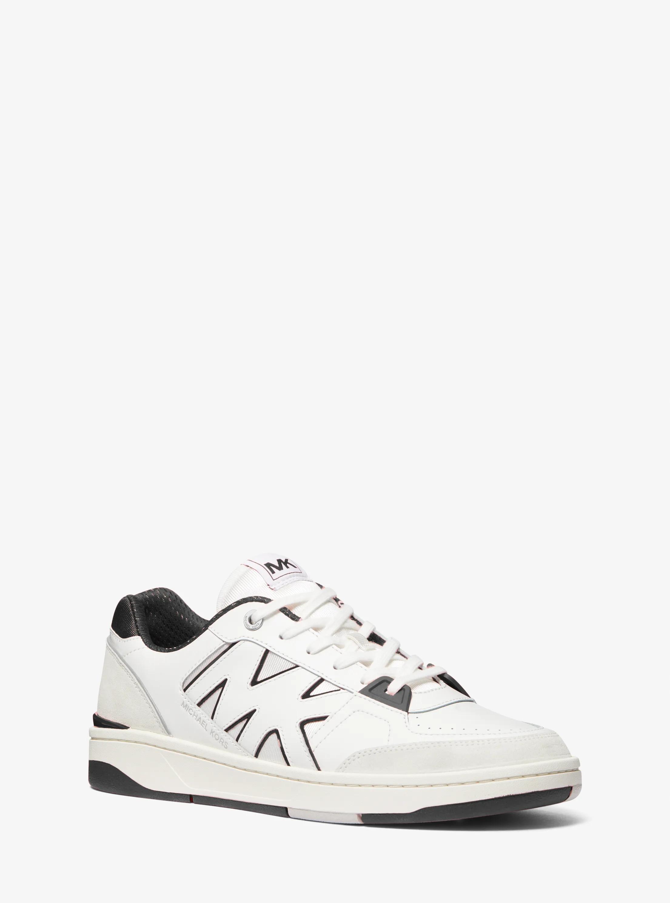 Rebel Leather Sneaker in BLACK COMBO | Michael Kors