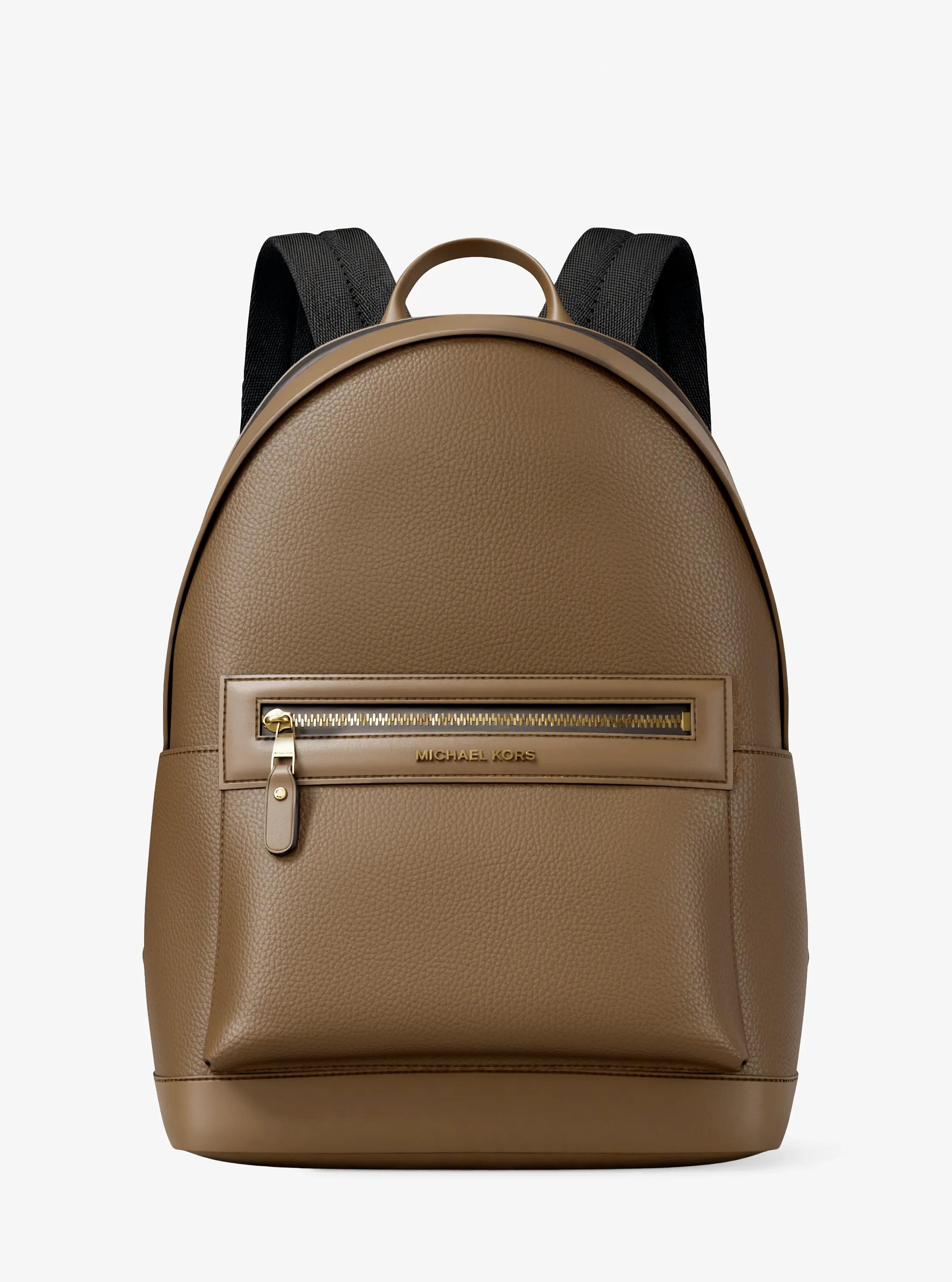 MK Sac à dos Jet Set en cuir grainé - Vert - Michael Kors