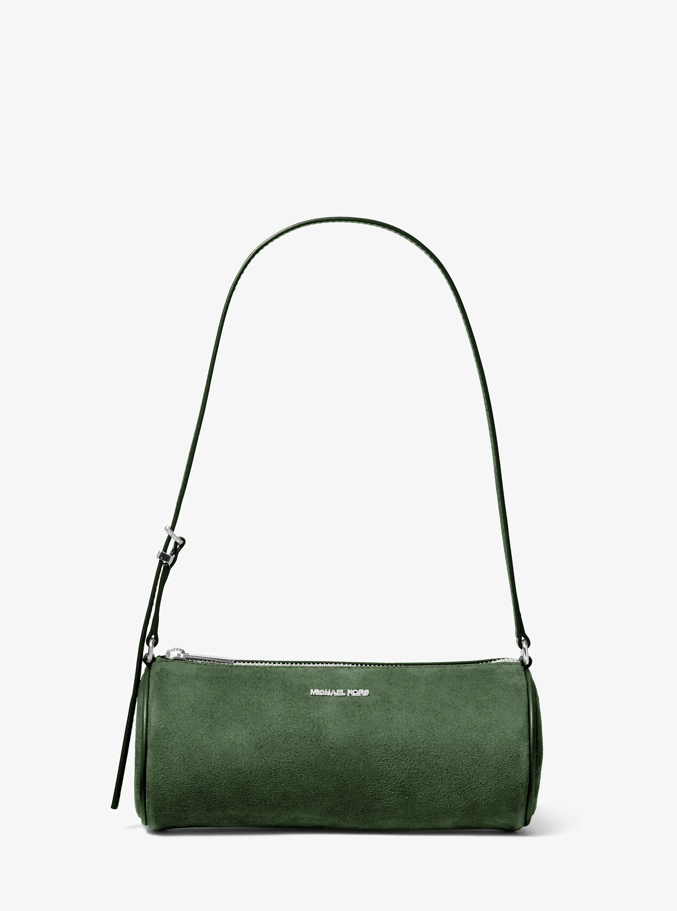 Ashton Small Barrel Pochette in AMAZON GREEN | Michael Kors
