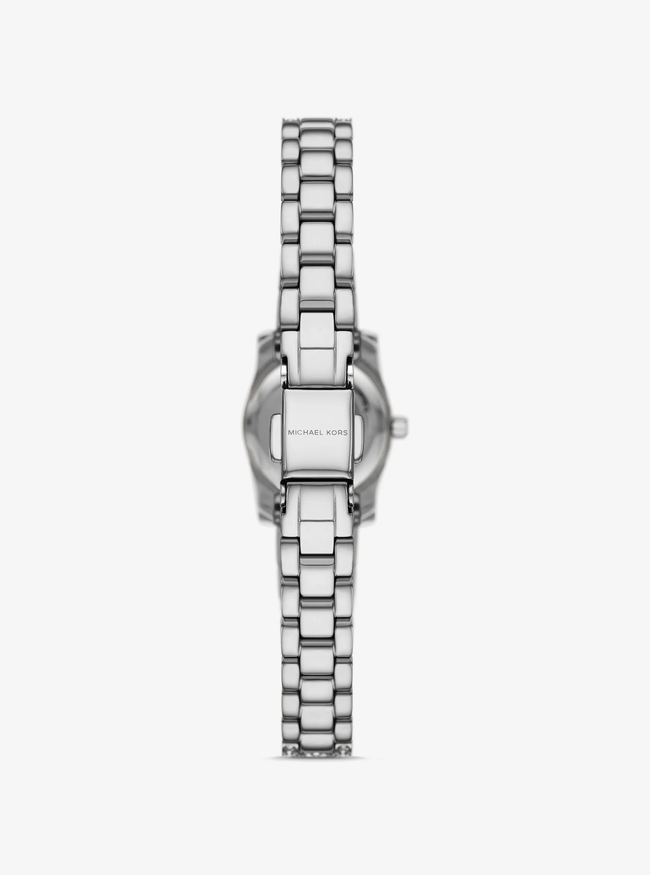 Mini Lexington Pavé Silver-Tone Watch