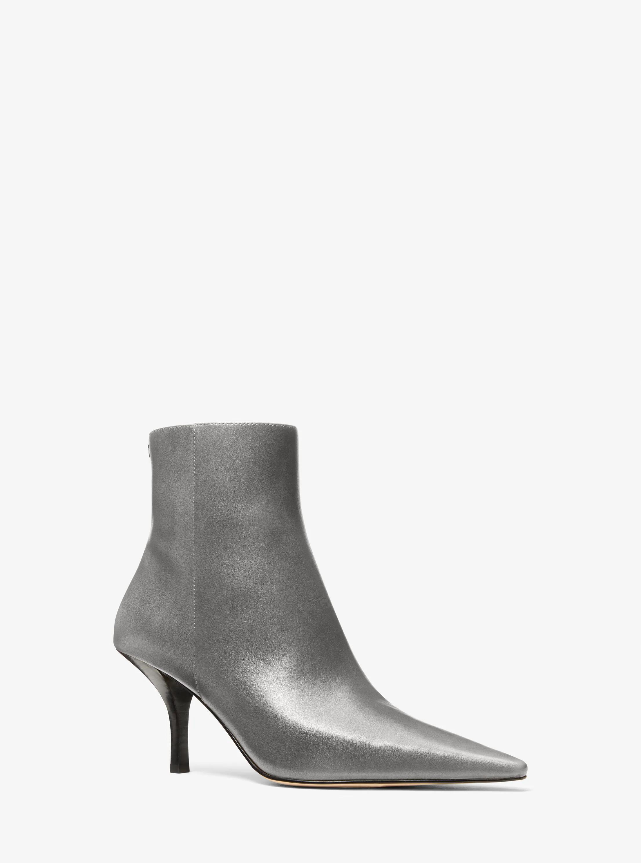 Bottillon Selina en cuir bruni in TEMP&Ecirc;TE | Michael Kors