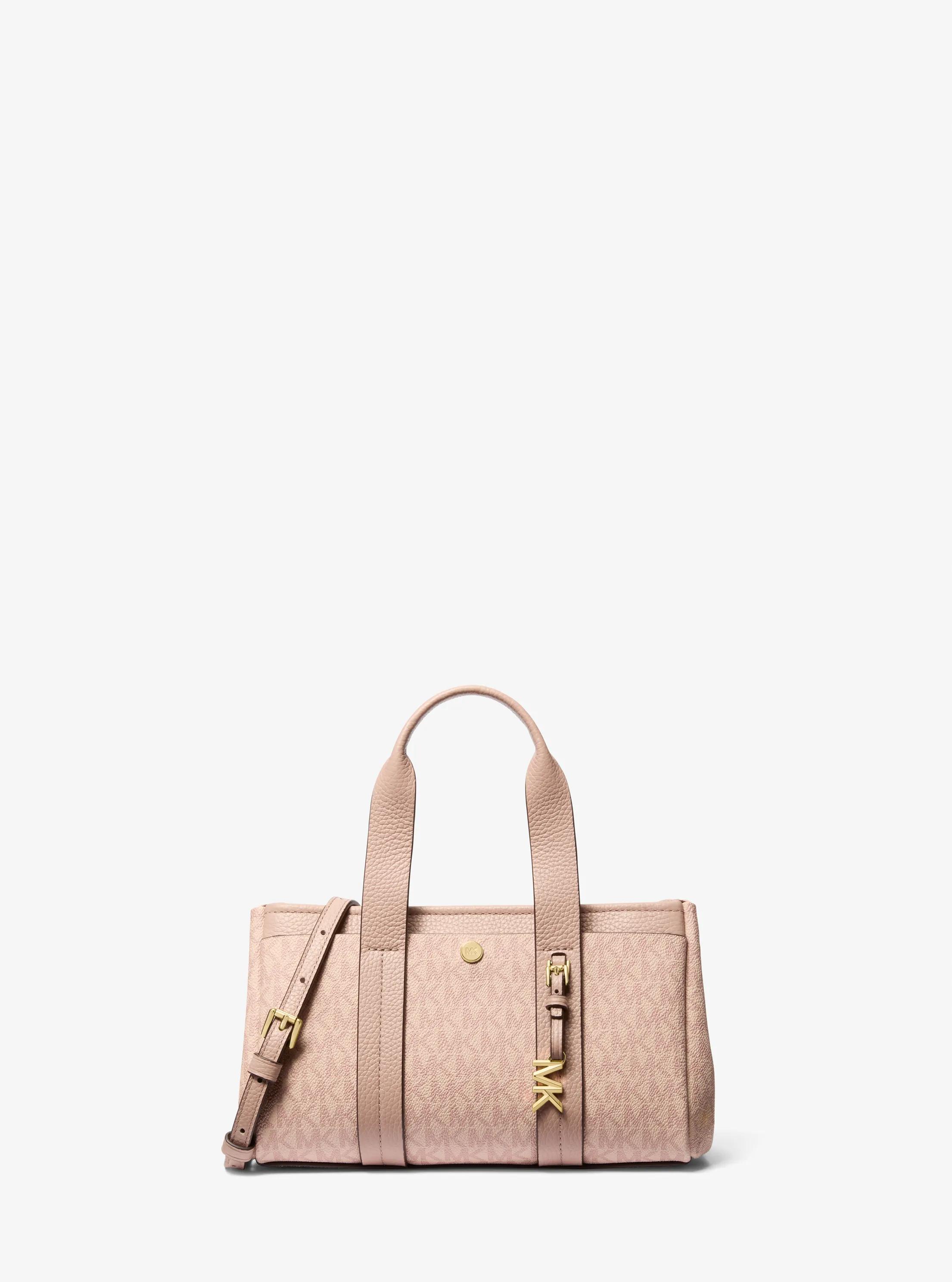 Romee Extra-Small Signature Logo Crossbody Bag in BALLET | Michael Kors