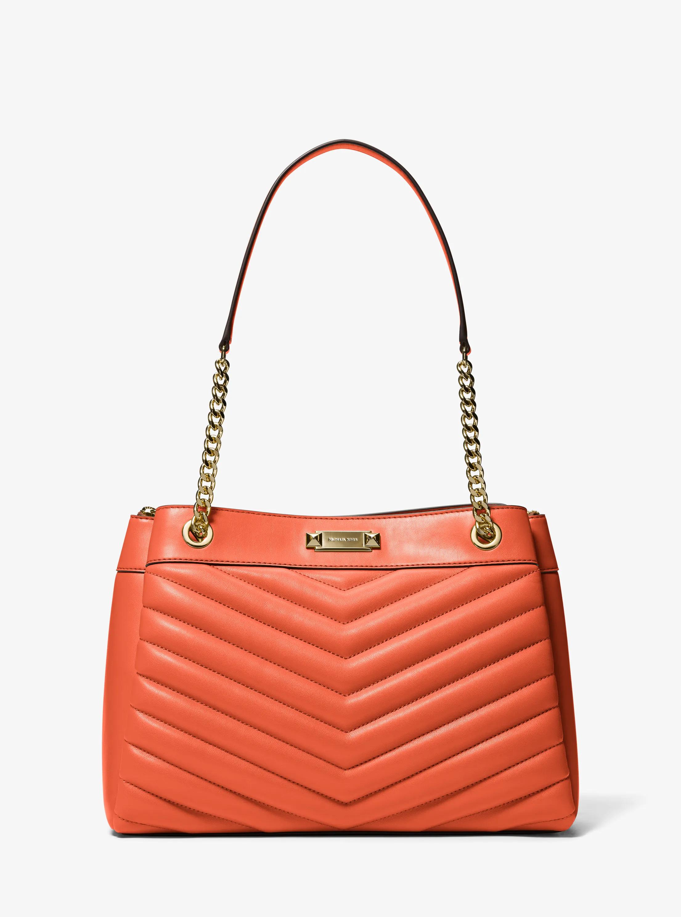 Bolso tote Whitney acolchado mediano in ROJO ARCILLA | Michael Kors