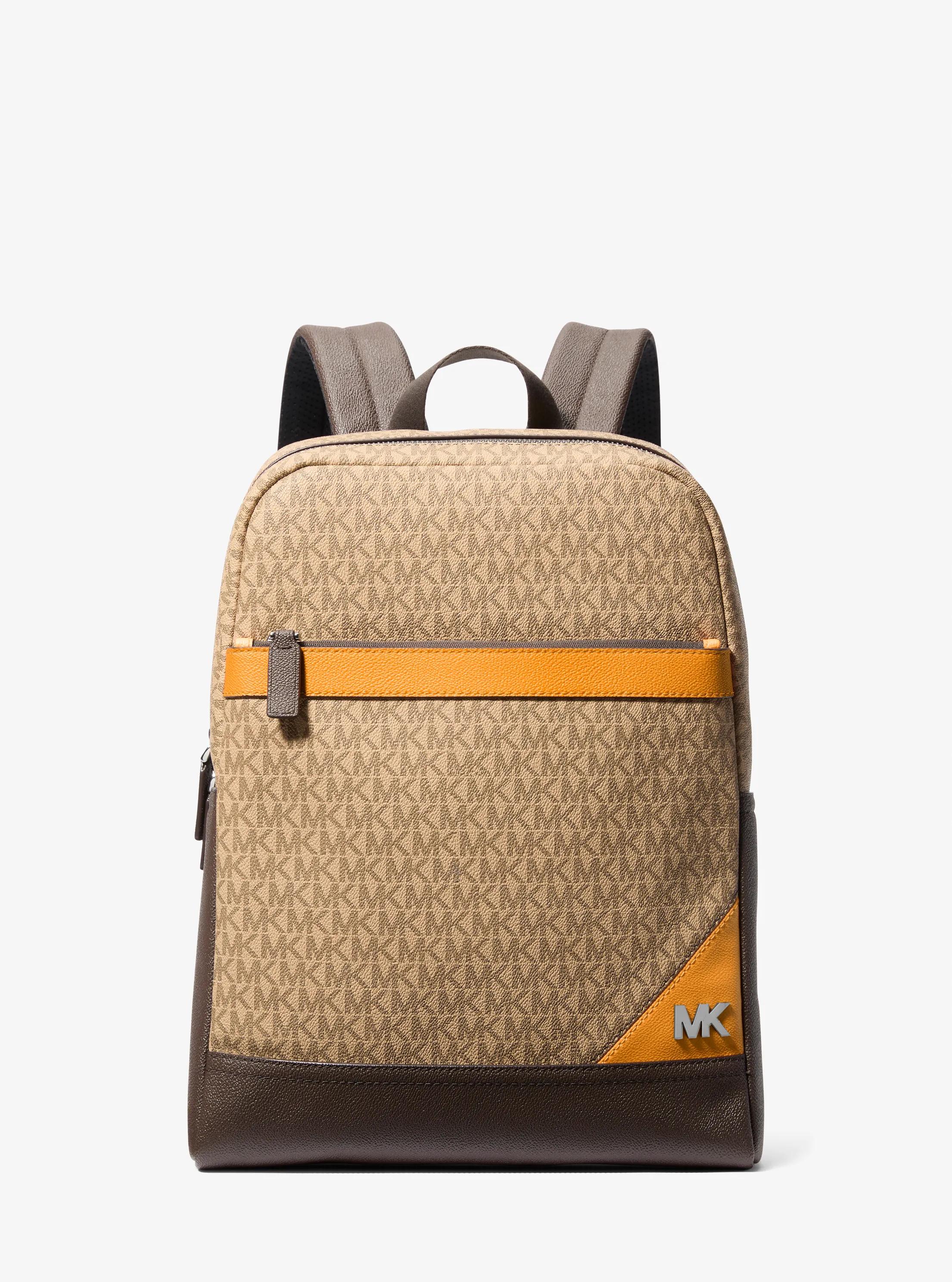 Cooper Medium Color-Block Signature Logo Backpack