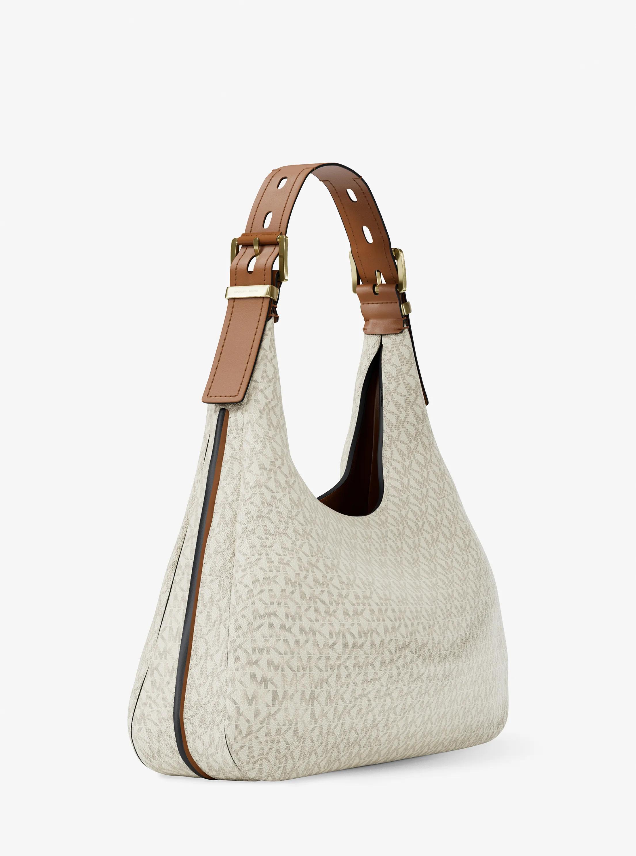 Nolita Large Signature Logo Hobo Shoulder Bag
