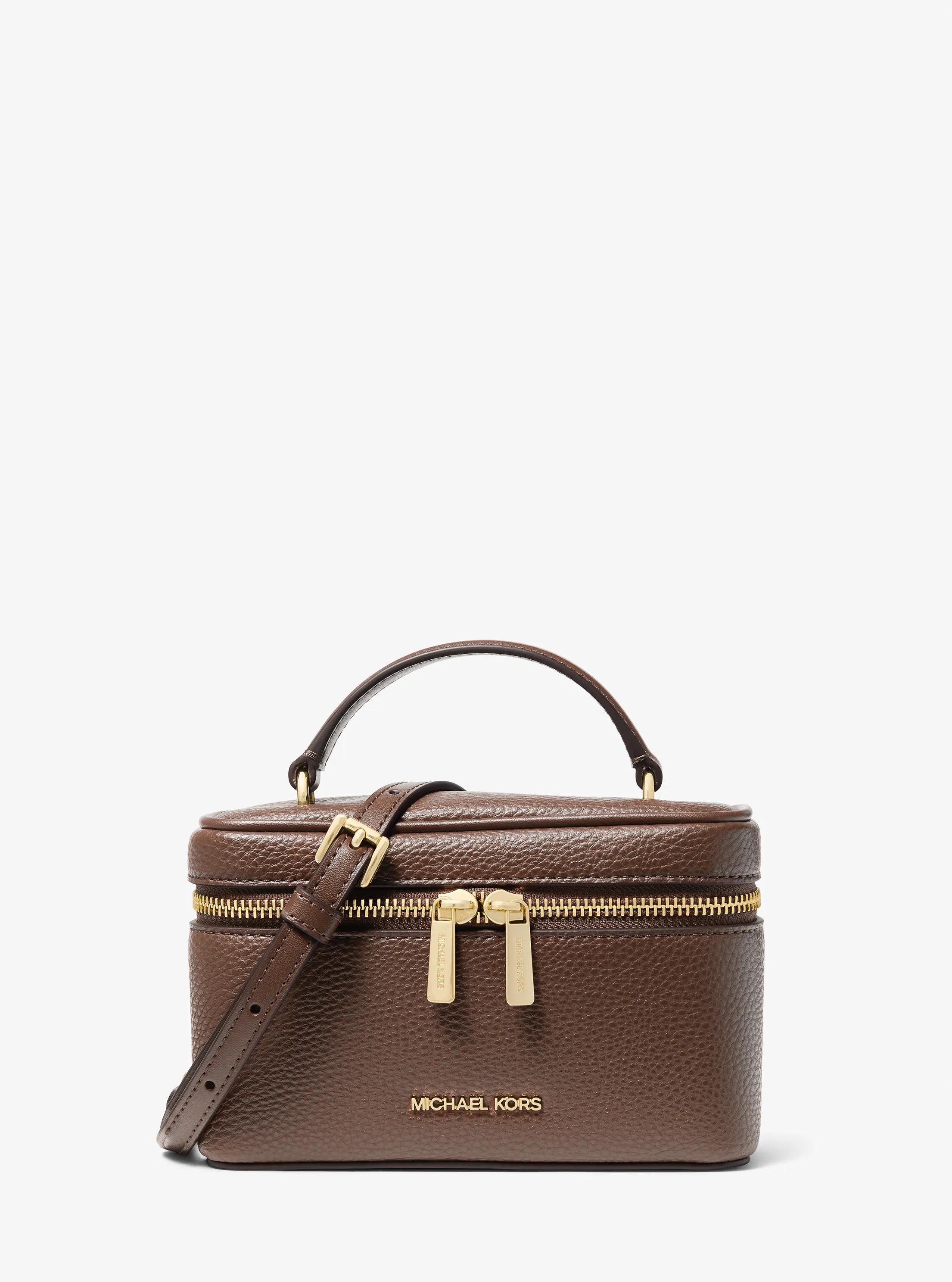 Vivi Small Vanity Crossbody Bag in NUTMEG | Michael Kors