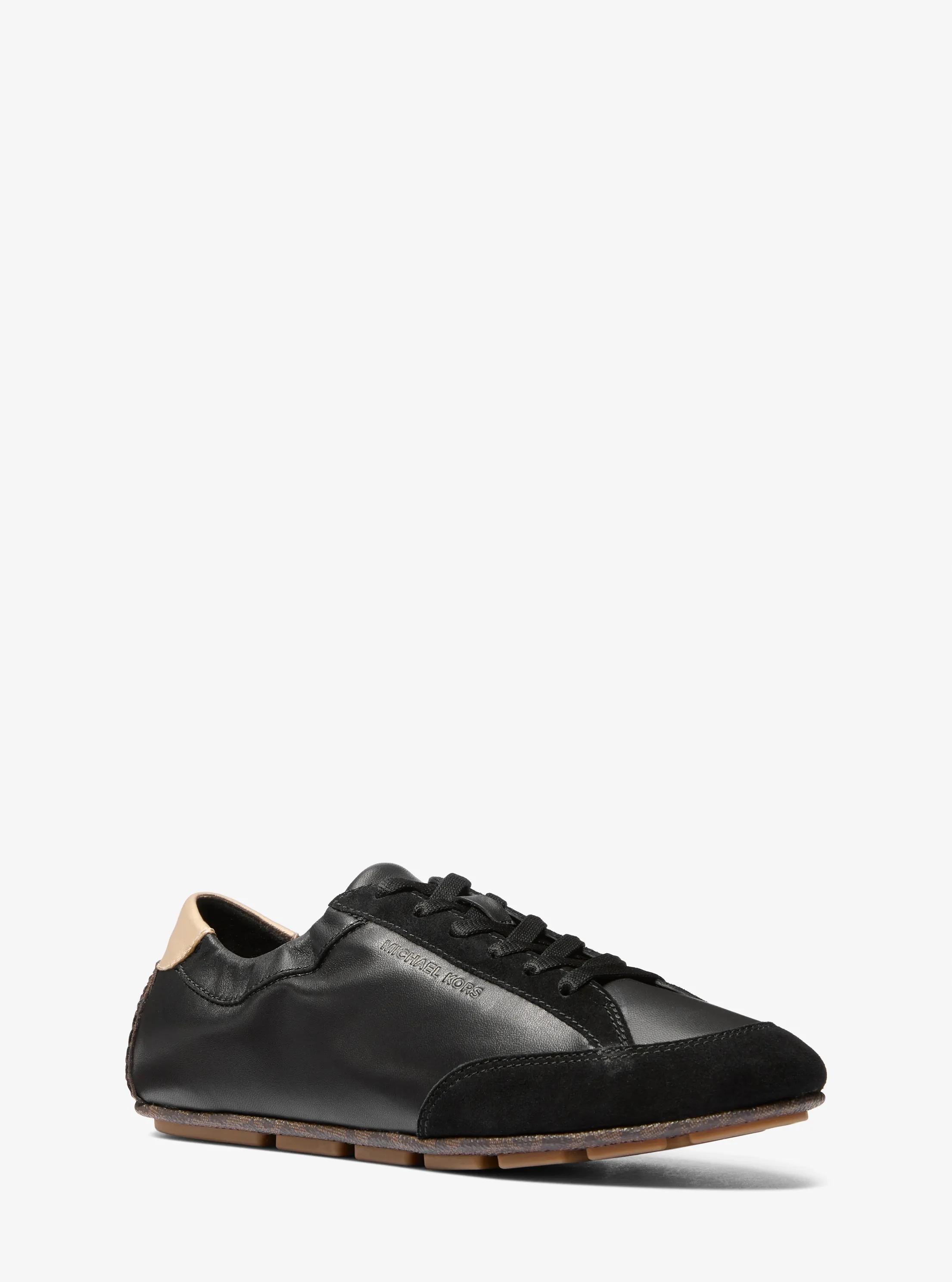 Susie Leather and Suede Trainer