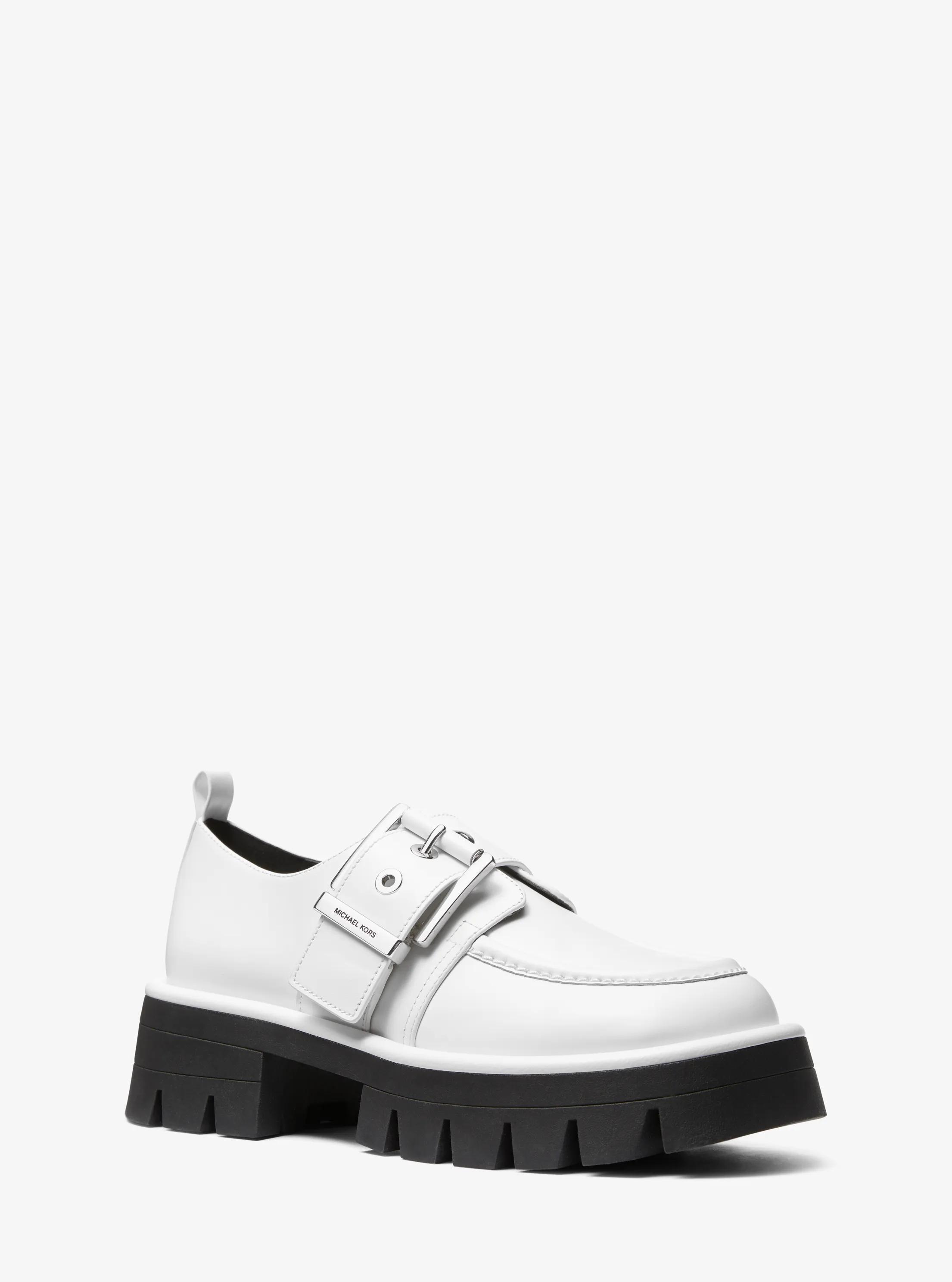 Colby Leather Loafer in OPTIC WHITE | Michael Kors