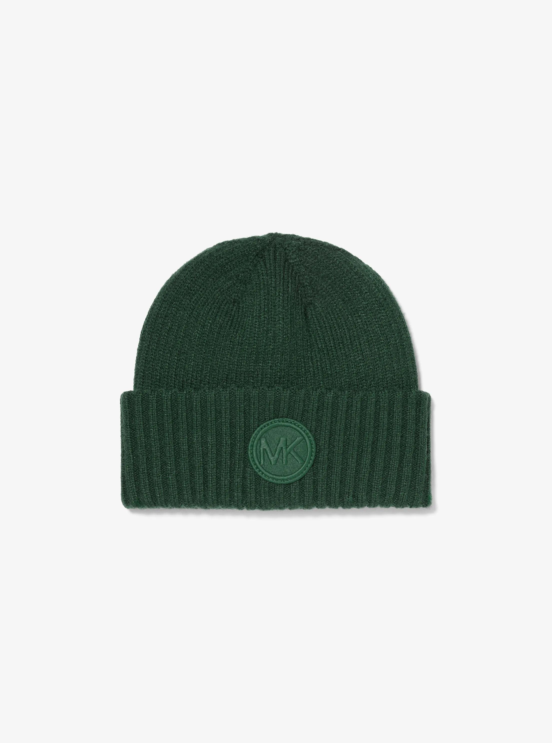 MK Bonnet en maille - Vert - Michael Kors